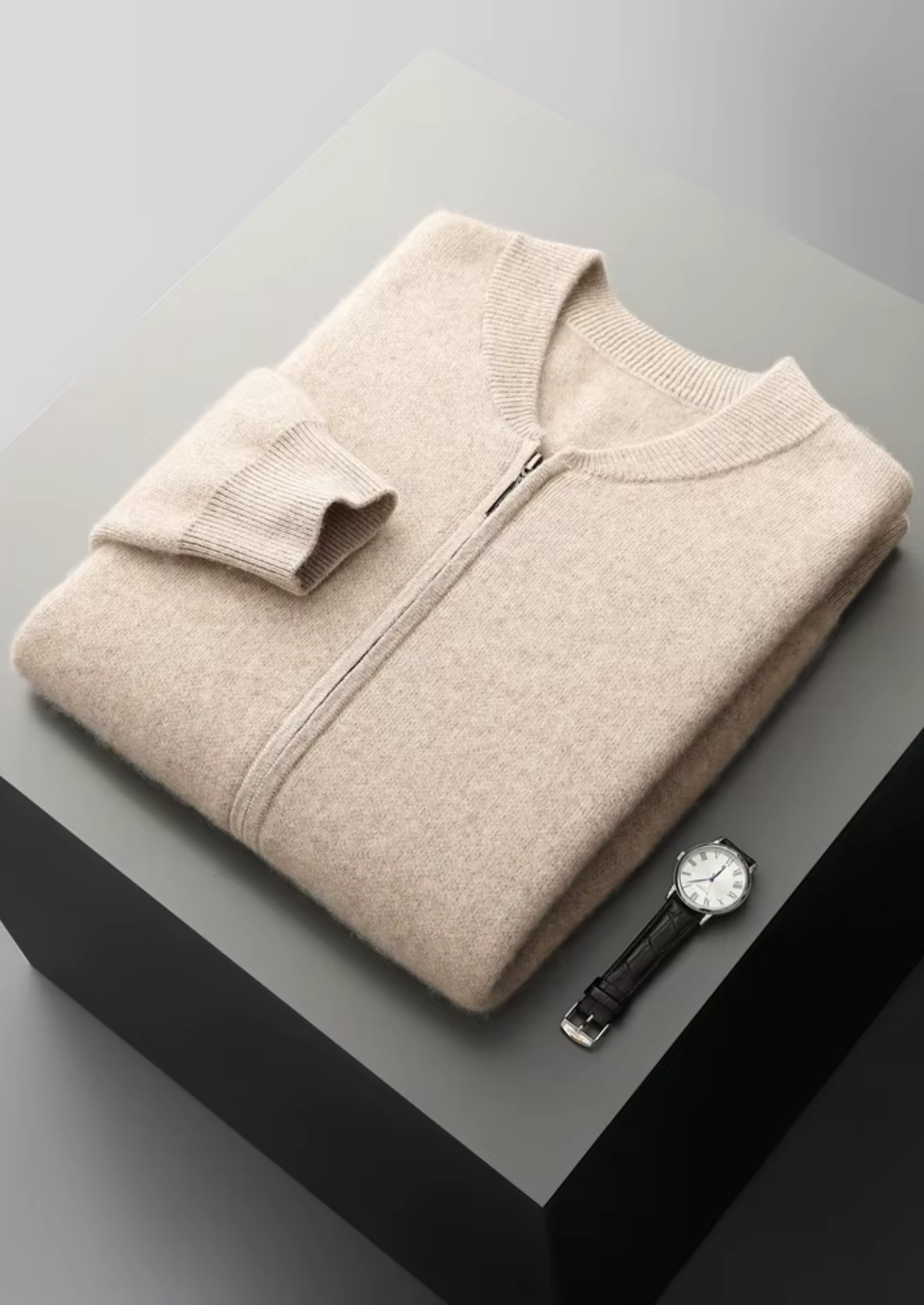 SECRET WEALTH | WOOL V-NECK CARDIGAN