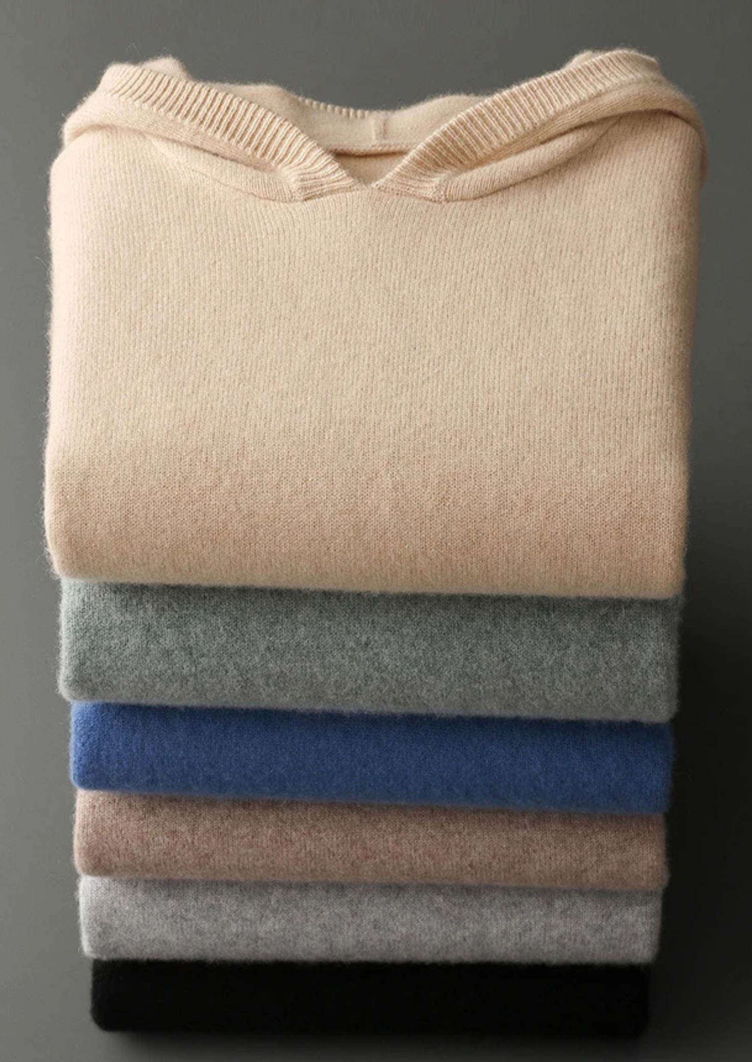 SECRET WEALTH | 100% CASHMERE LEISURE HOODIE