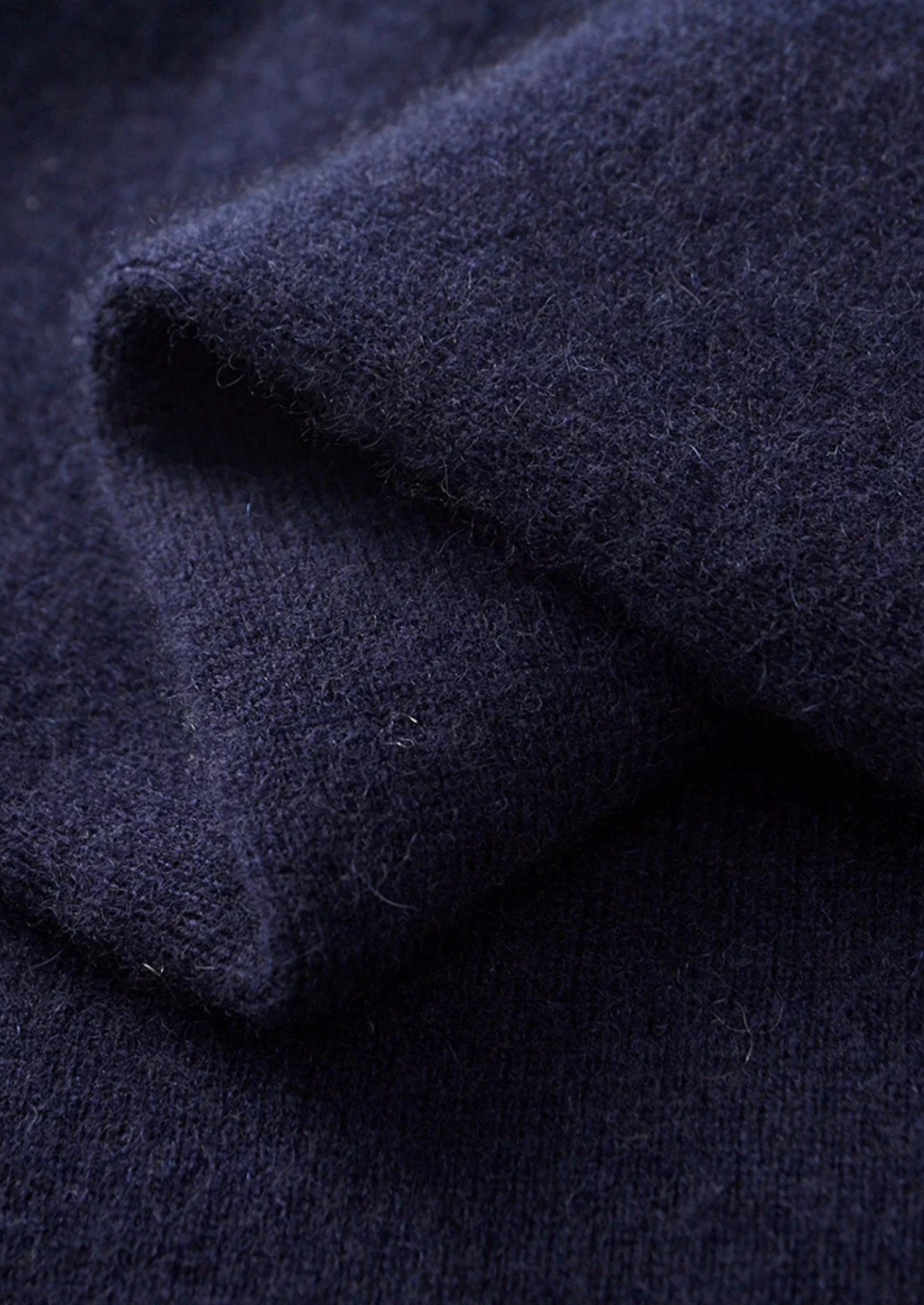 SECRET WEALTH | WOOL TWO-TONE POLO CARDIGAN