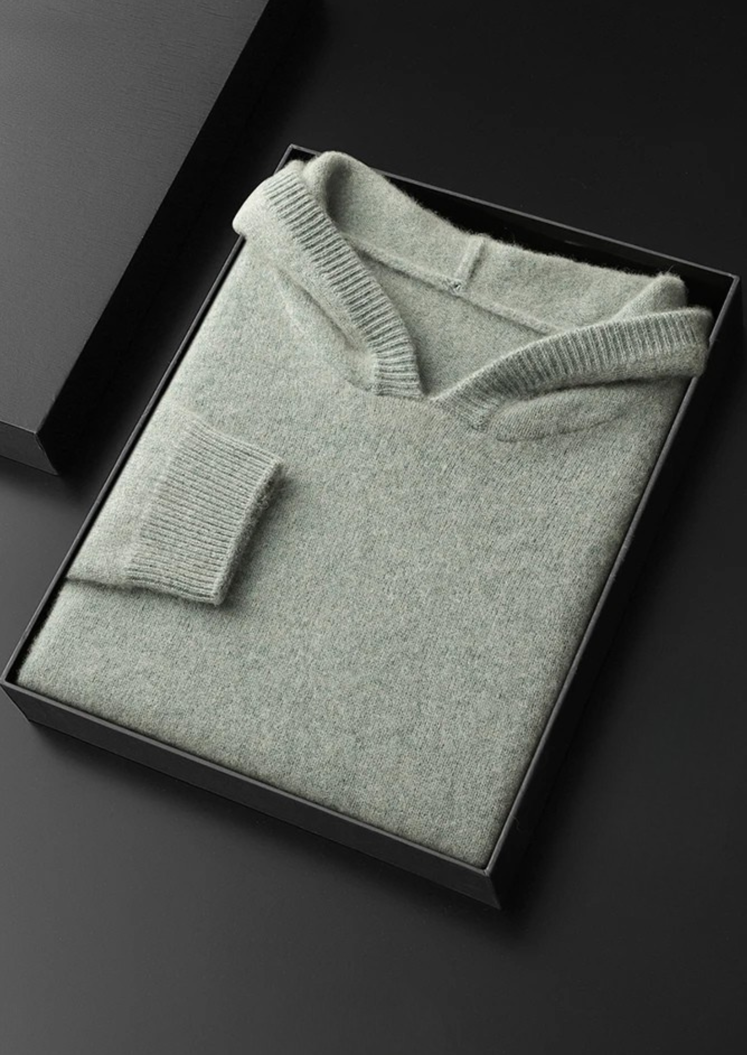 SECRET WEALTH | 100% CASHMERE LEISURE HOODIE