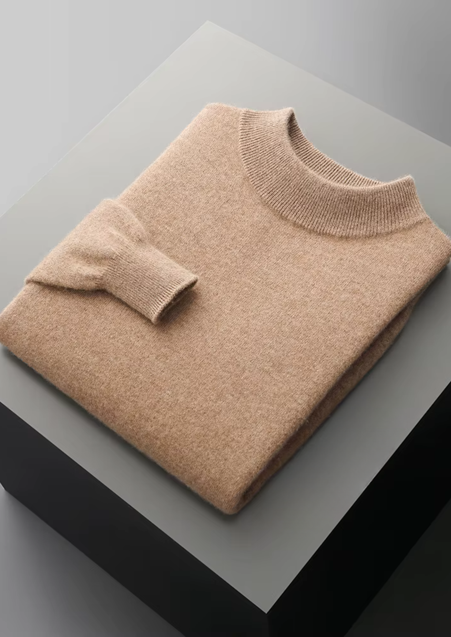 SECRET WEALTH | WOOL CLASSIC MOCKNECK