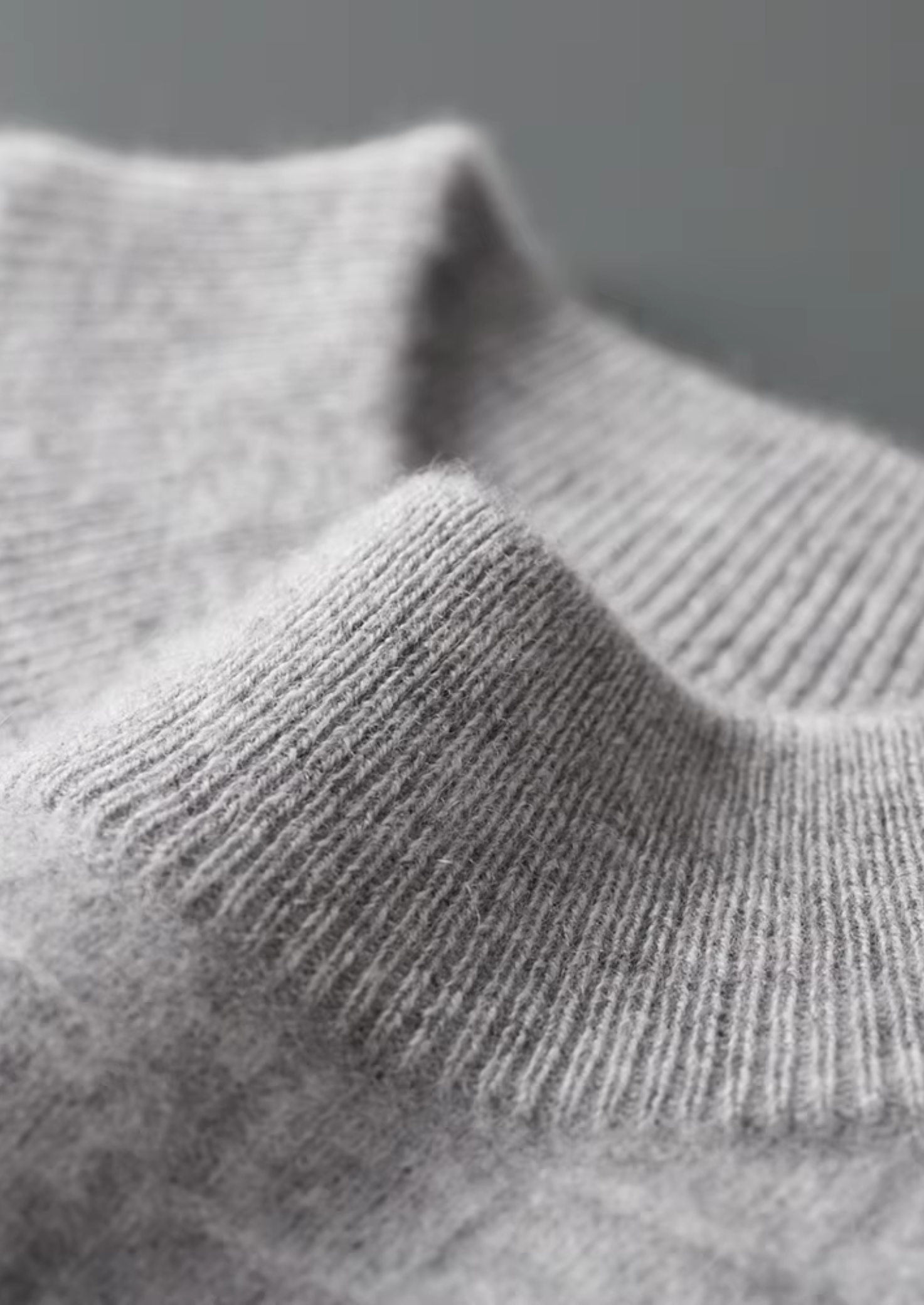 SECRET WEALTH | WOOL TEXTURED MOCKNECK