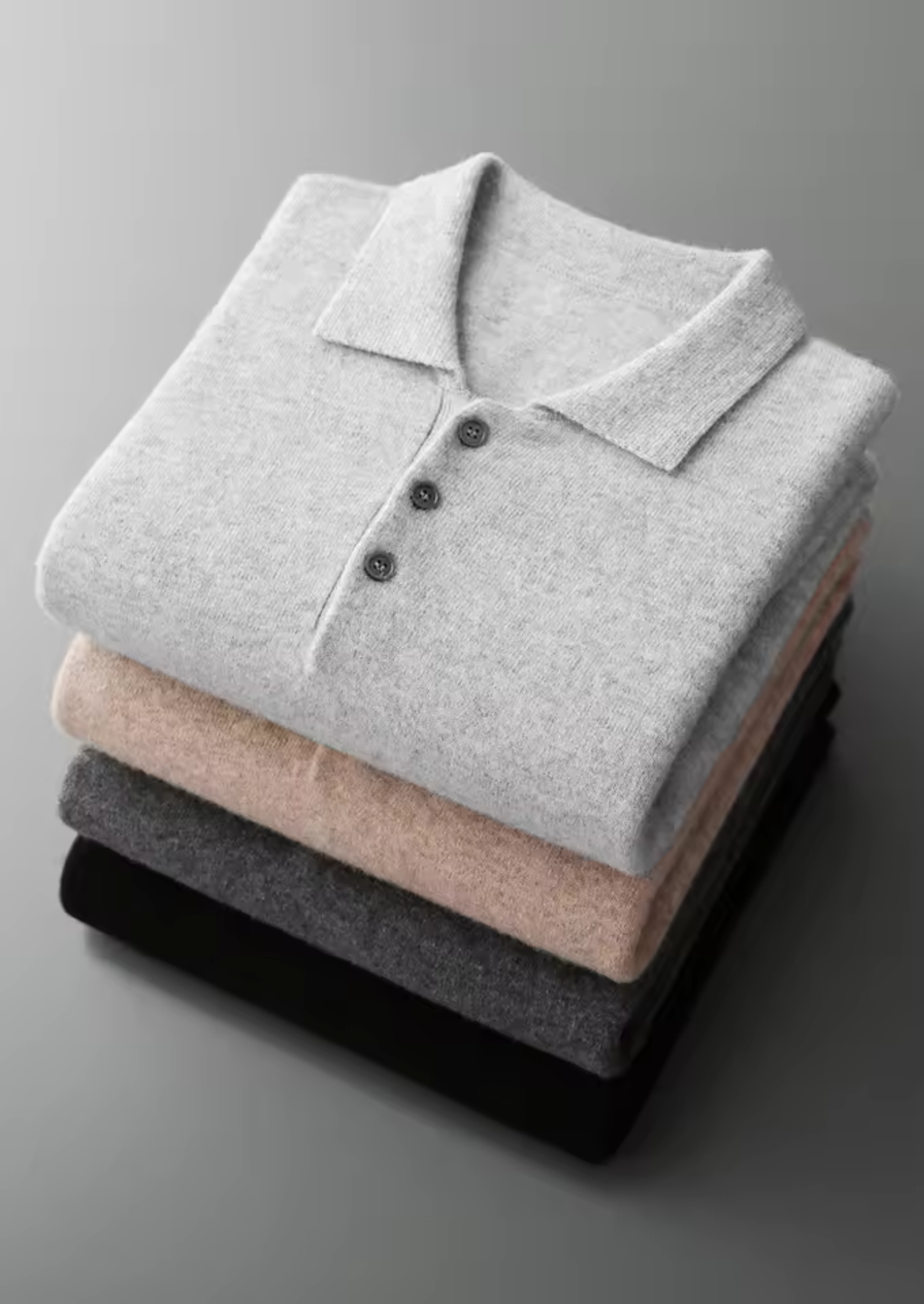 SECRET WEALTH | WOOL CLASSIC SWEATER POLO