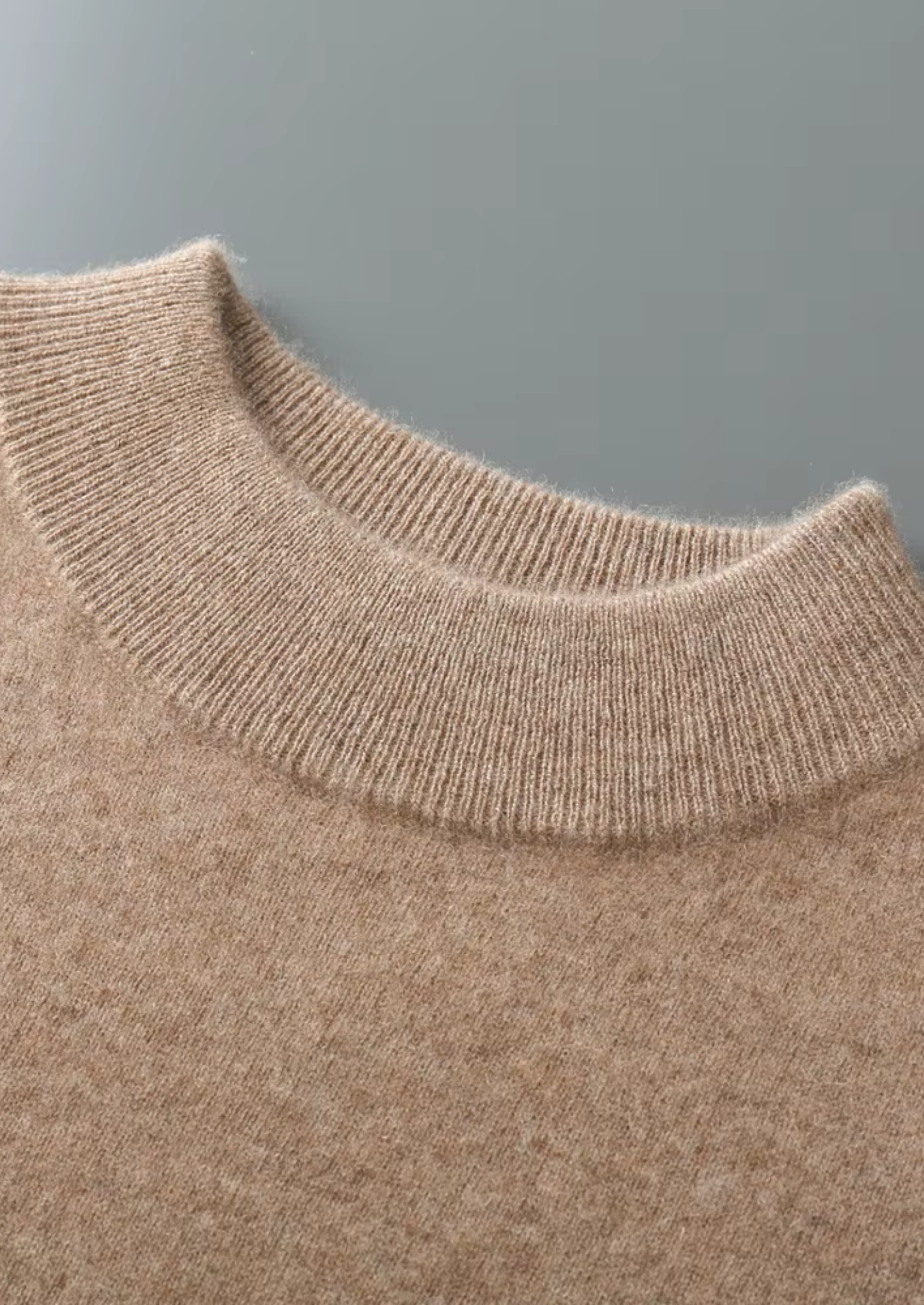 SECRET WEALTH | WOOL CLASSIC MOCKNECK