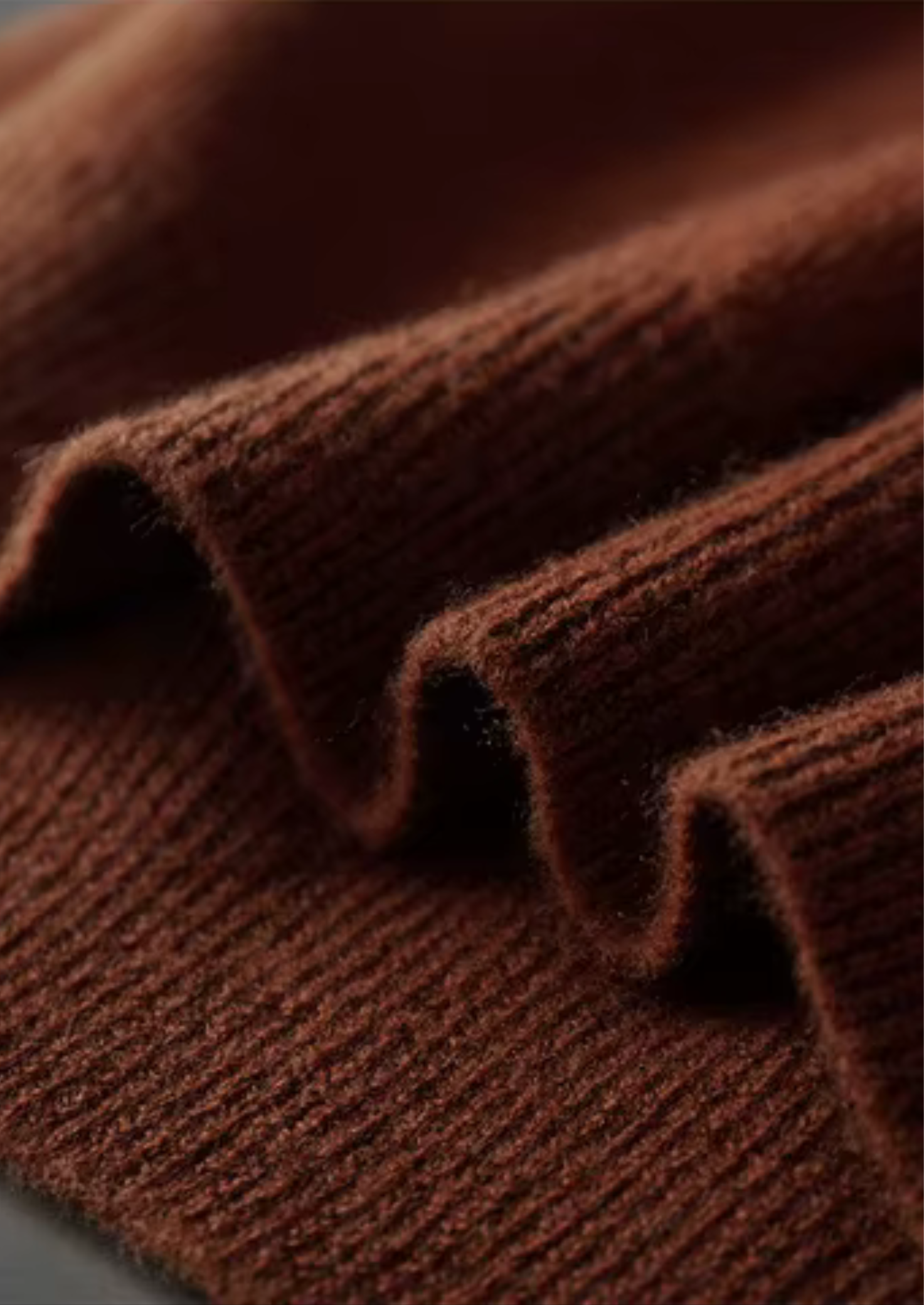 SECRET WEALTH | WOOL RIBBED BUTTONLESS POLO