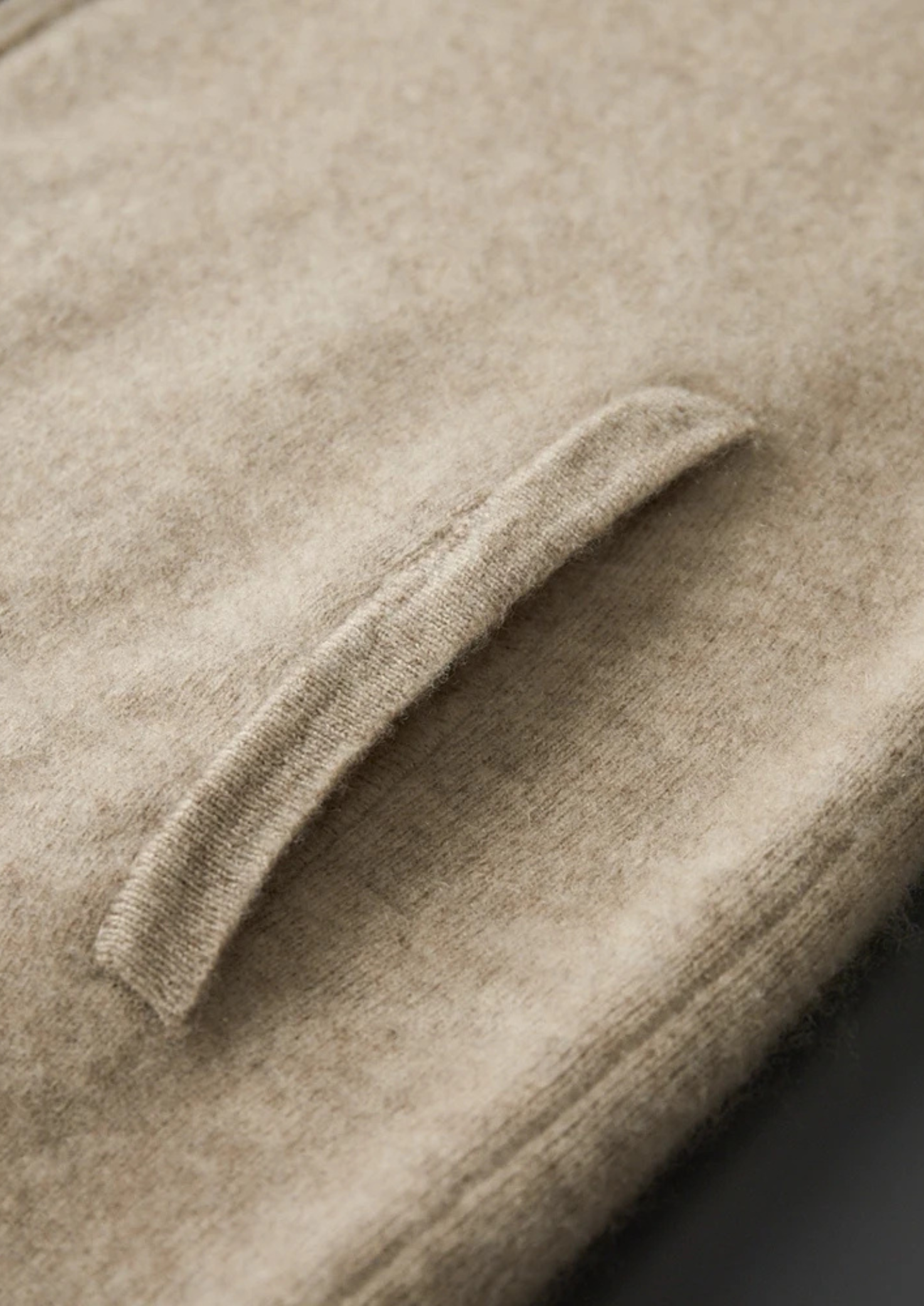 SECRET WEALTH | 100% CASHMERE ZIP POLO CARDIGAN