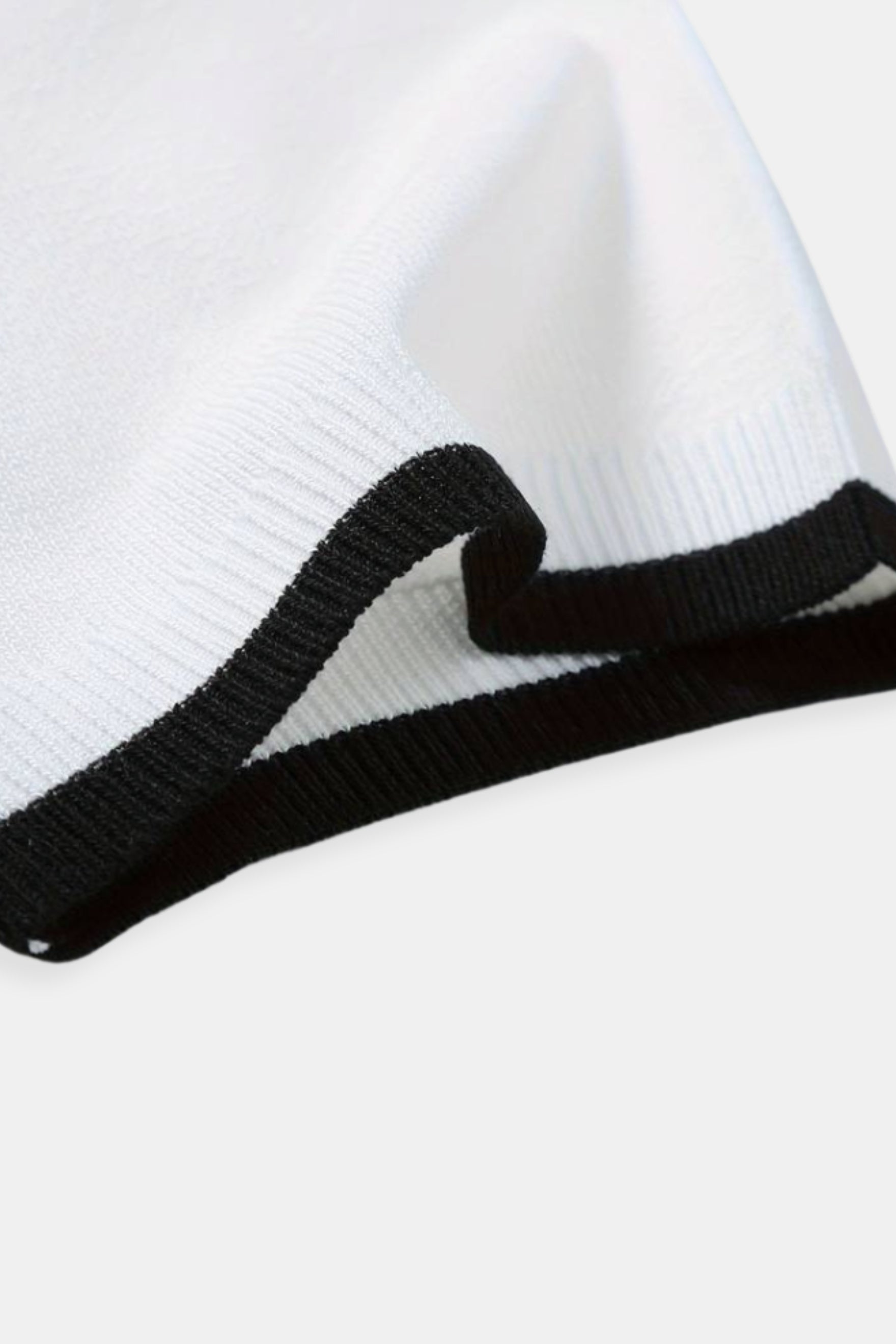 SECRET WEALTH | Knitted Quarter Zip Golf Polo