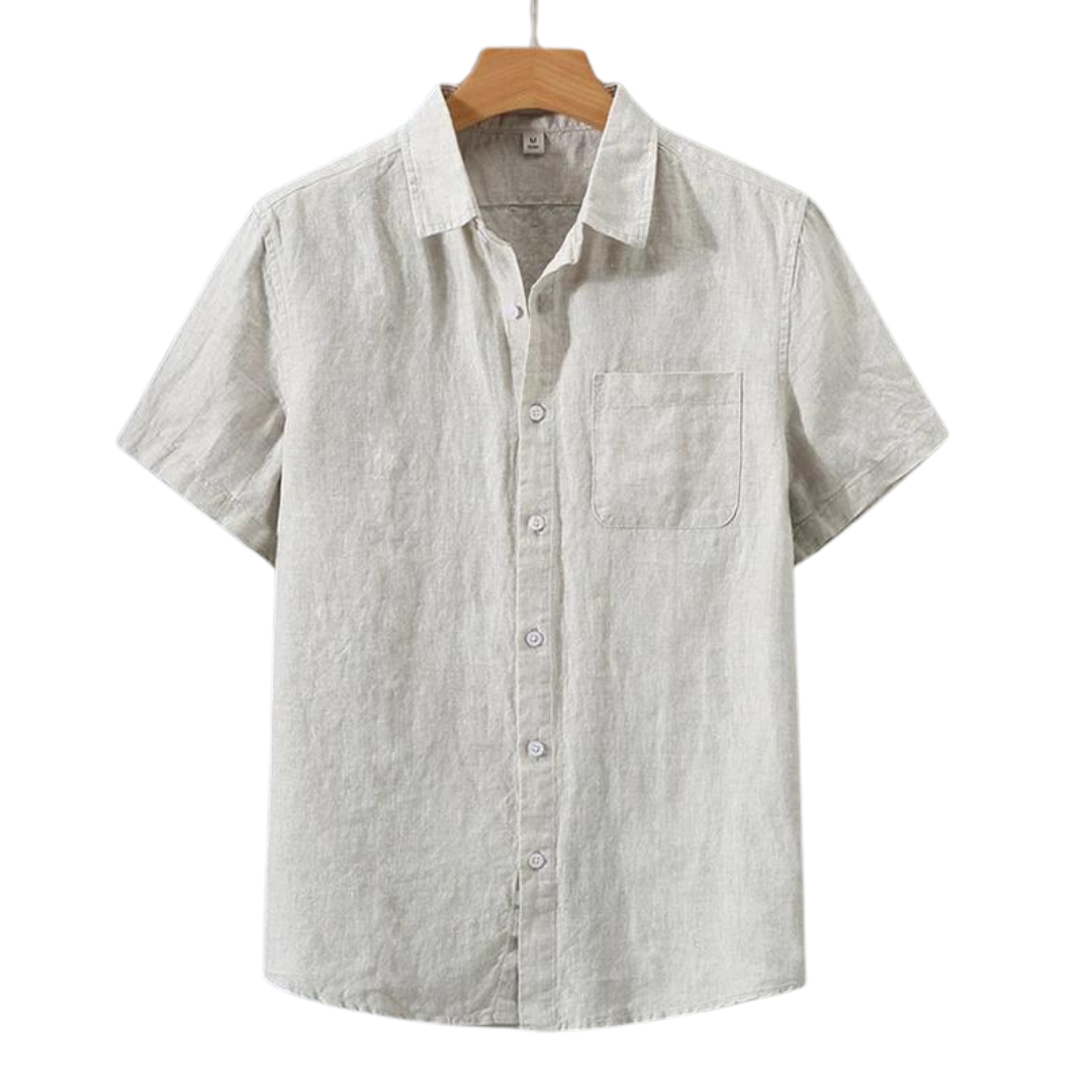 SECRET WEALTH | Linen Shirt (Shortsleeve)