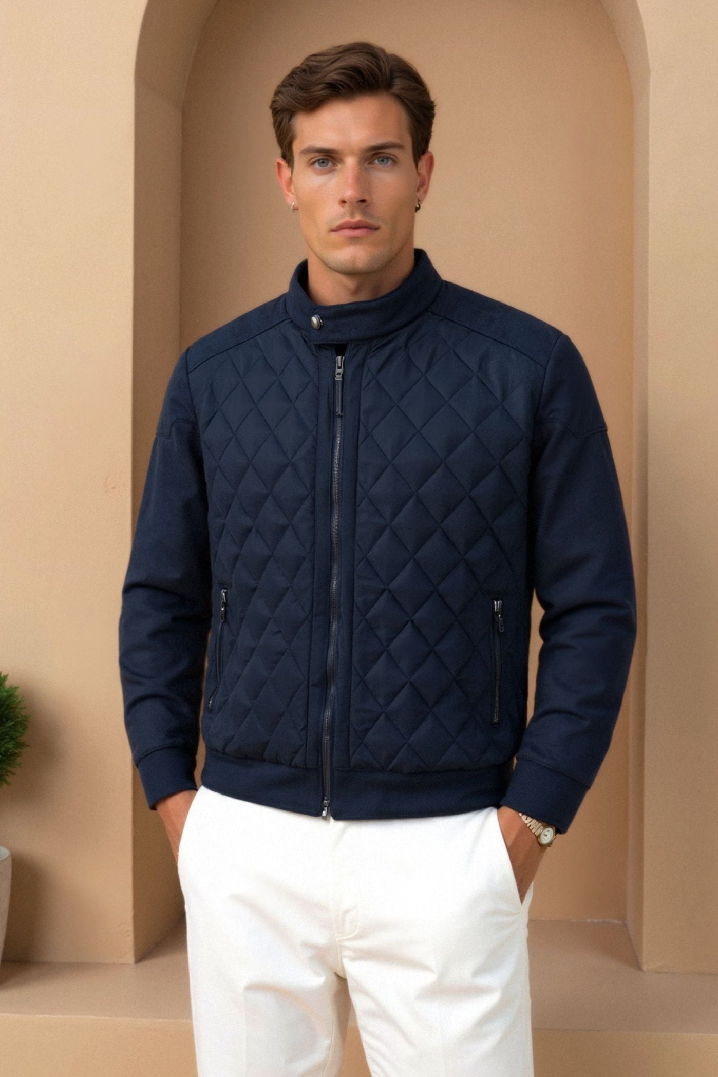 SECRET WEALTH | Classic Quilted Jacket