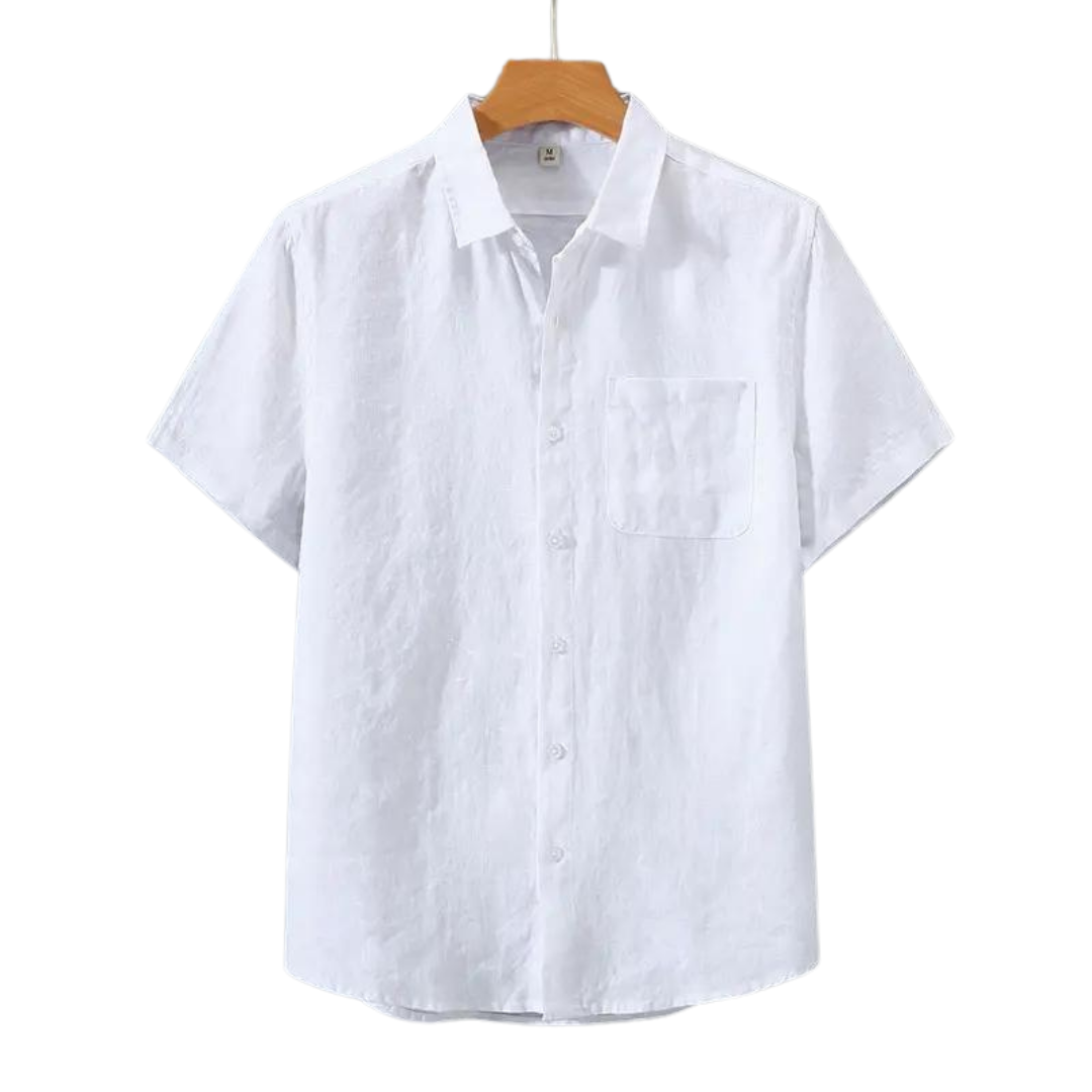 SECRET WEALTH | Linen Shirt (Shortsleeve)