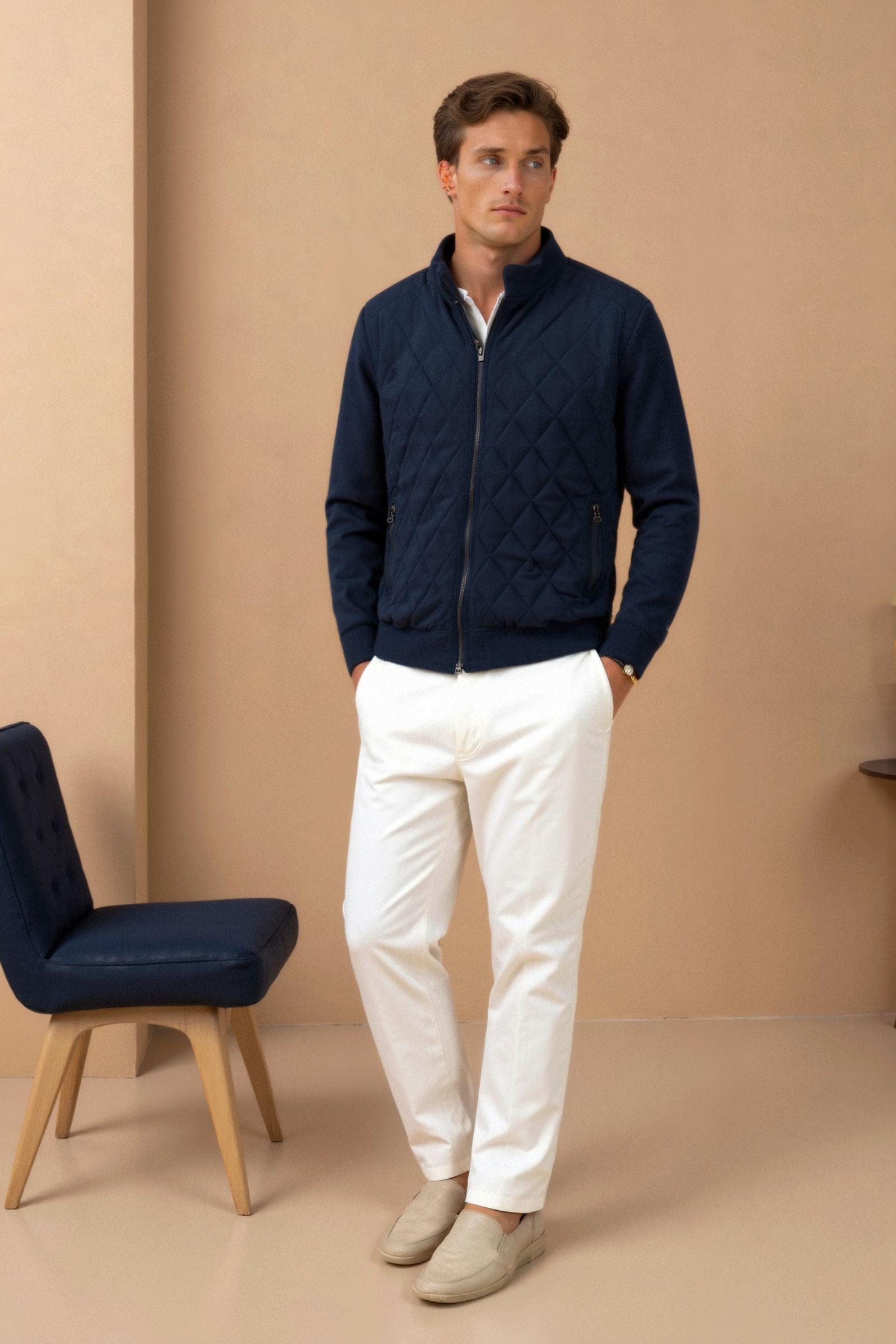 SECRET WEALTH | Classic Quilted Jacket