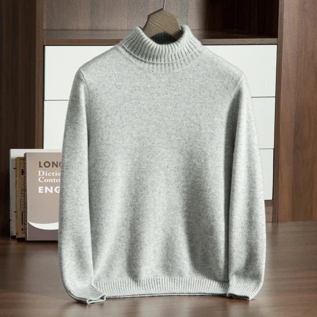 SECRET WEALTH | 100% CASHMERE TURTLENECK