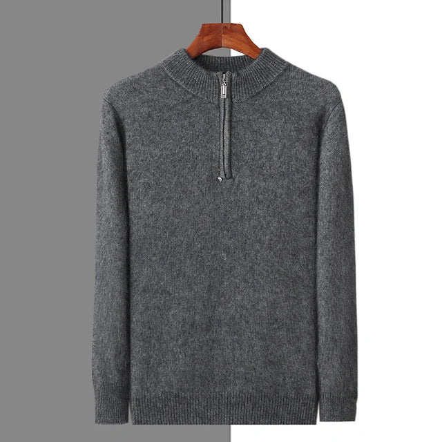 SECRET WEALTH | 100% CASHMERE ZIP UP