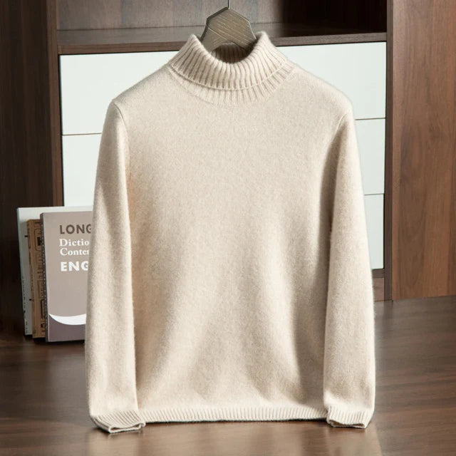 SECRET WEALTH | 100% CASHMERE TURTLENECK