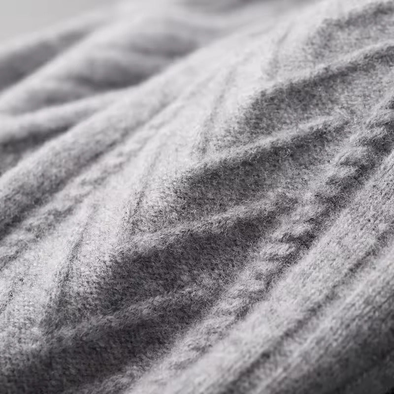 SECRET WEALTH | 100% CASHMERE PATTERN VEST