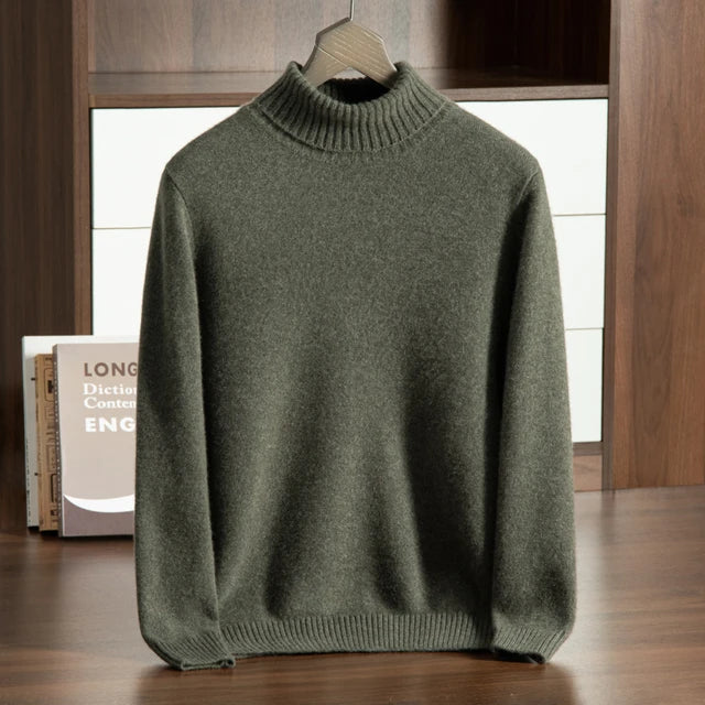 SECRET WEALTH | 100% CASHMERE TURTLENECK