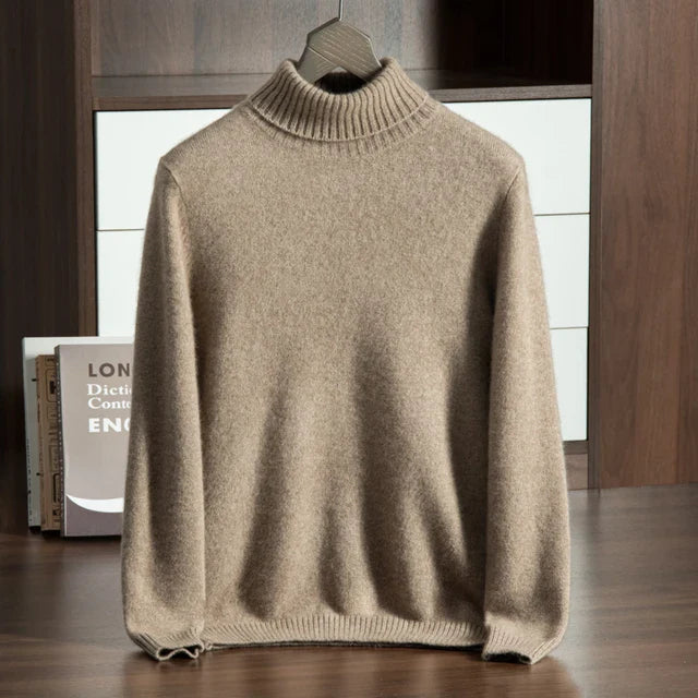 SECRET WEALTH | 100% CASHMERE TURTLENECK