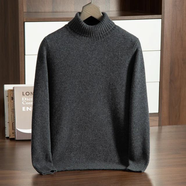 SECRET WEALTH | 100% CASHMERE TURTLENECK