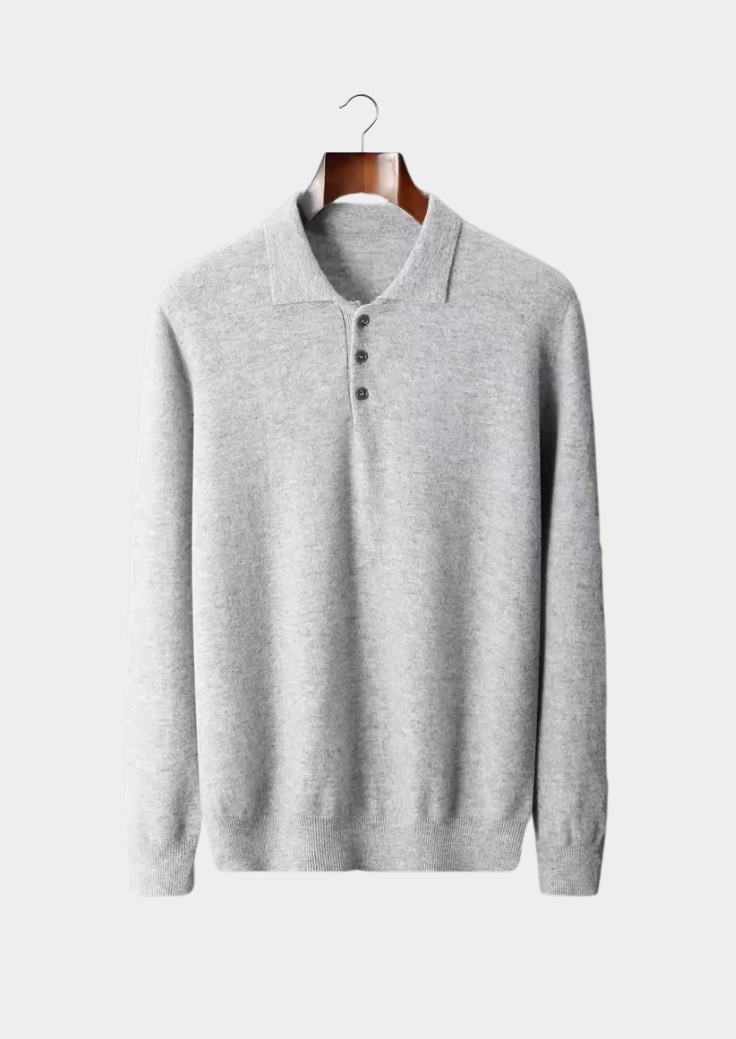 SECRET WEALTH | WOOL CLASSIC SWEATER POLO