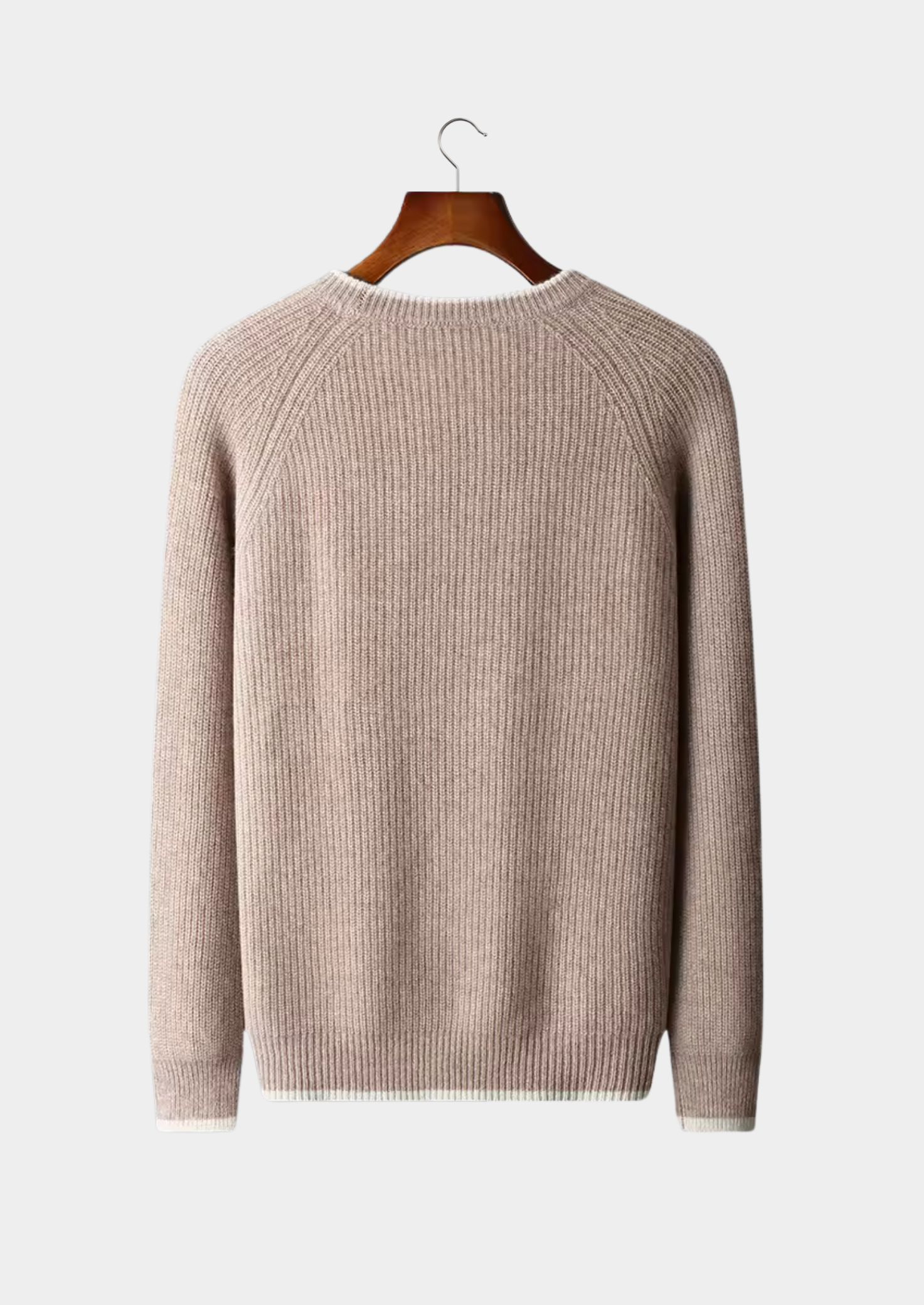 SECRET WEALTH | WOOL TWO TONE CREWNECK