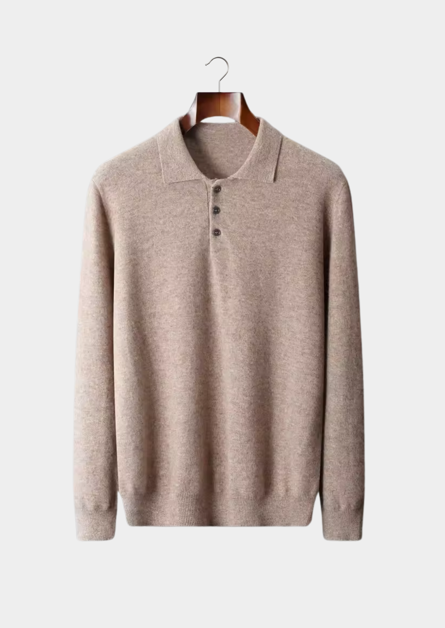 SECRET WEALTH | WOOL CLASSIC SWEATER POLO