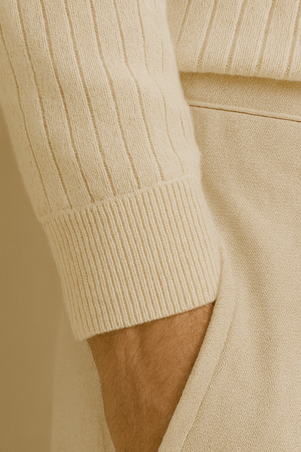 SECRET WEALTH | Striped Long Sleeve Polo