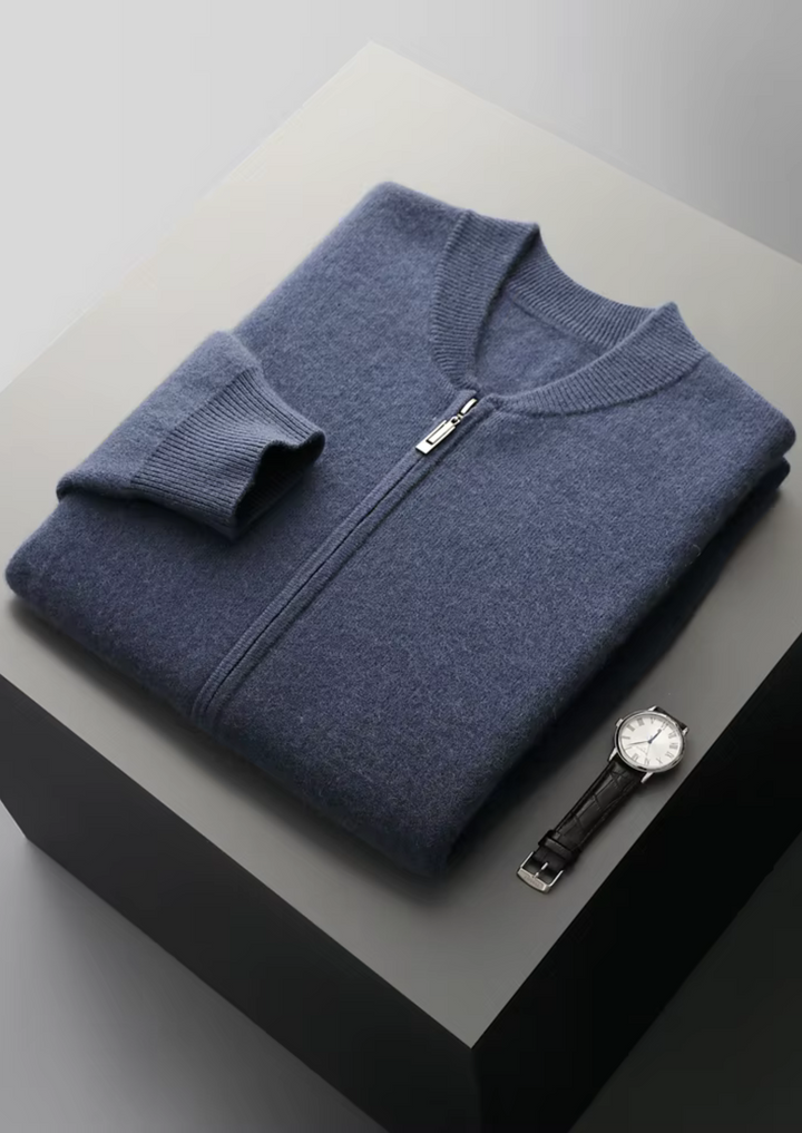 SecretWealth | Wool V-Neck Cardigan