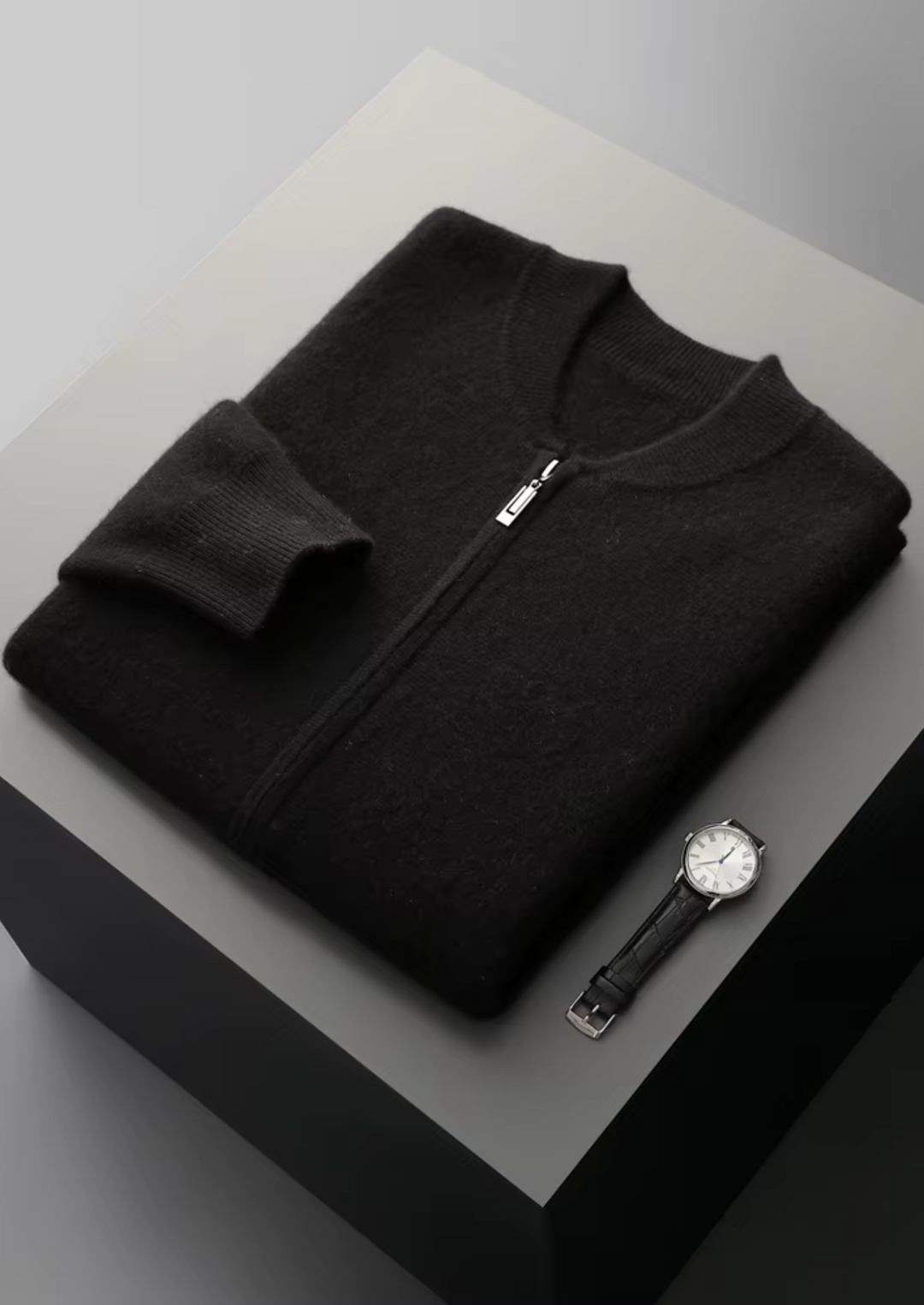 SecretWealth | Wool V-Neck Cardigan