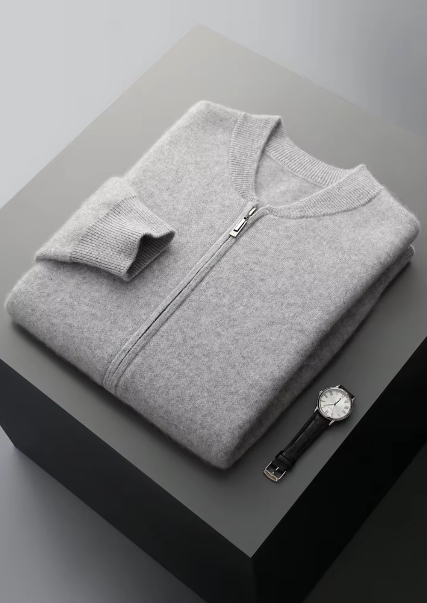 SECRET WEALTH | WOOL V-NECK CARDIGAN