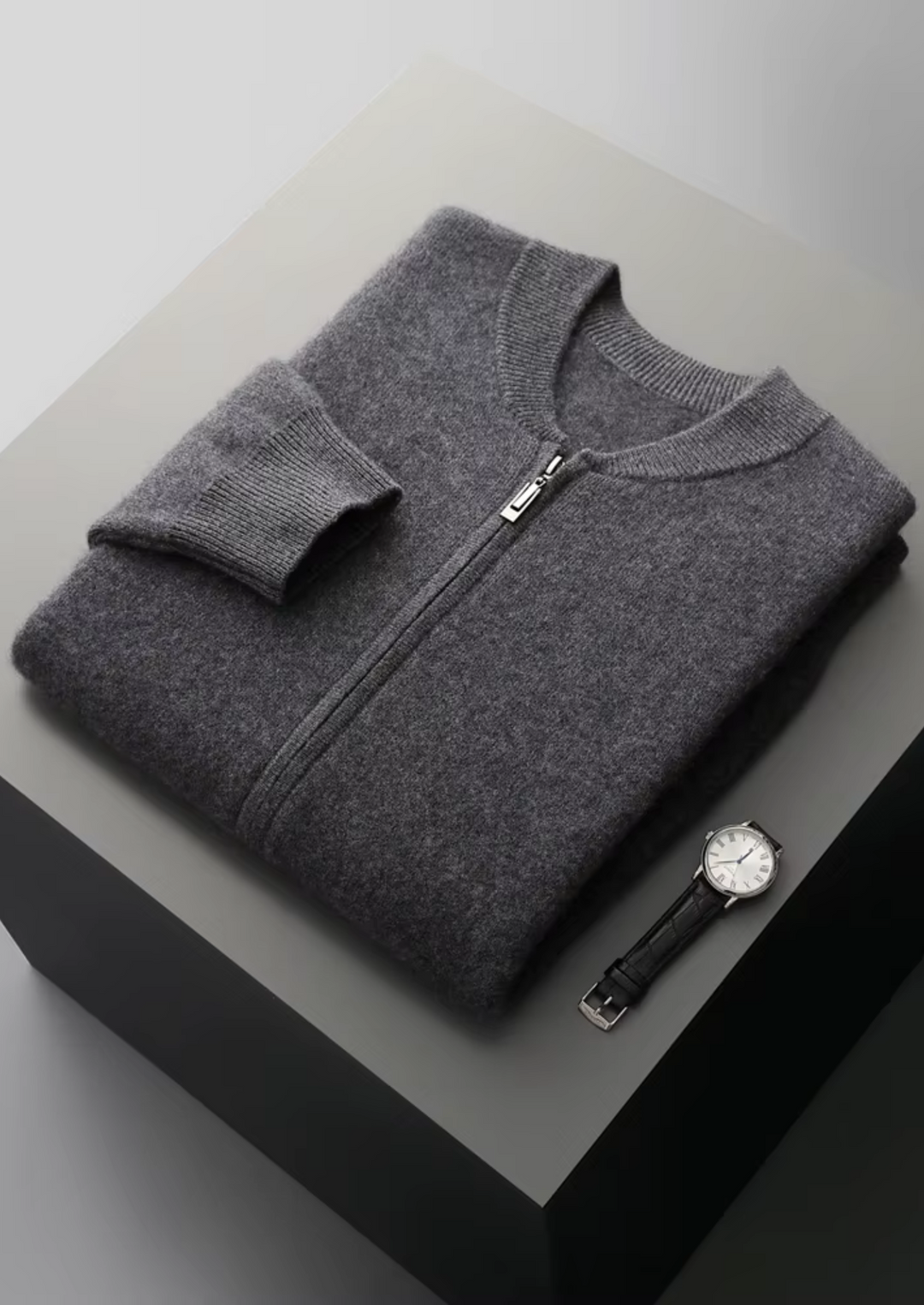 SecretWealth | Wool V-Neck Cardigan