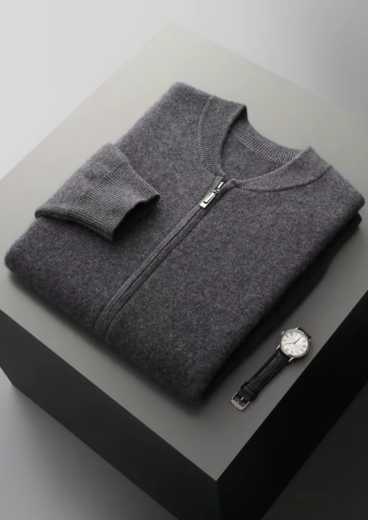 SecretWealth | Wool V-Neck Cardigan