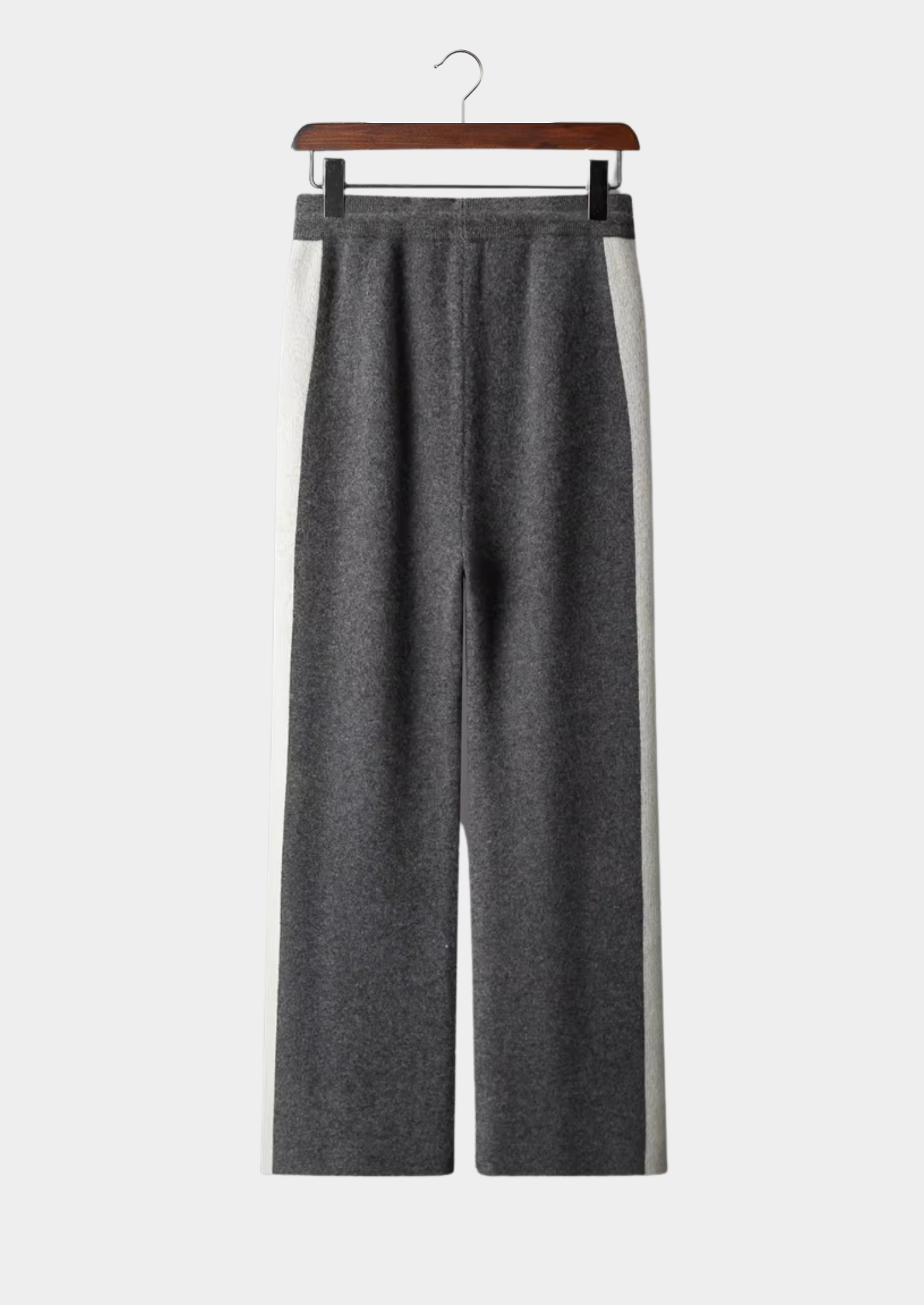 SECRET WEALTH | 100% CASHMERE WIDE LEISURE TROUSERS