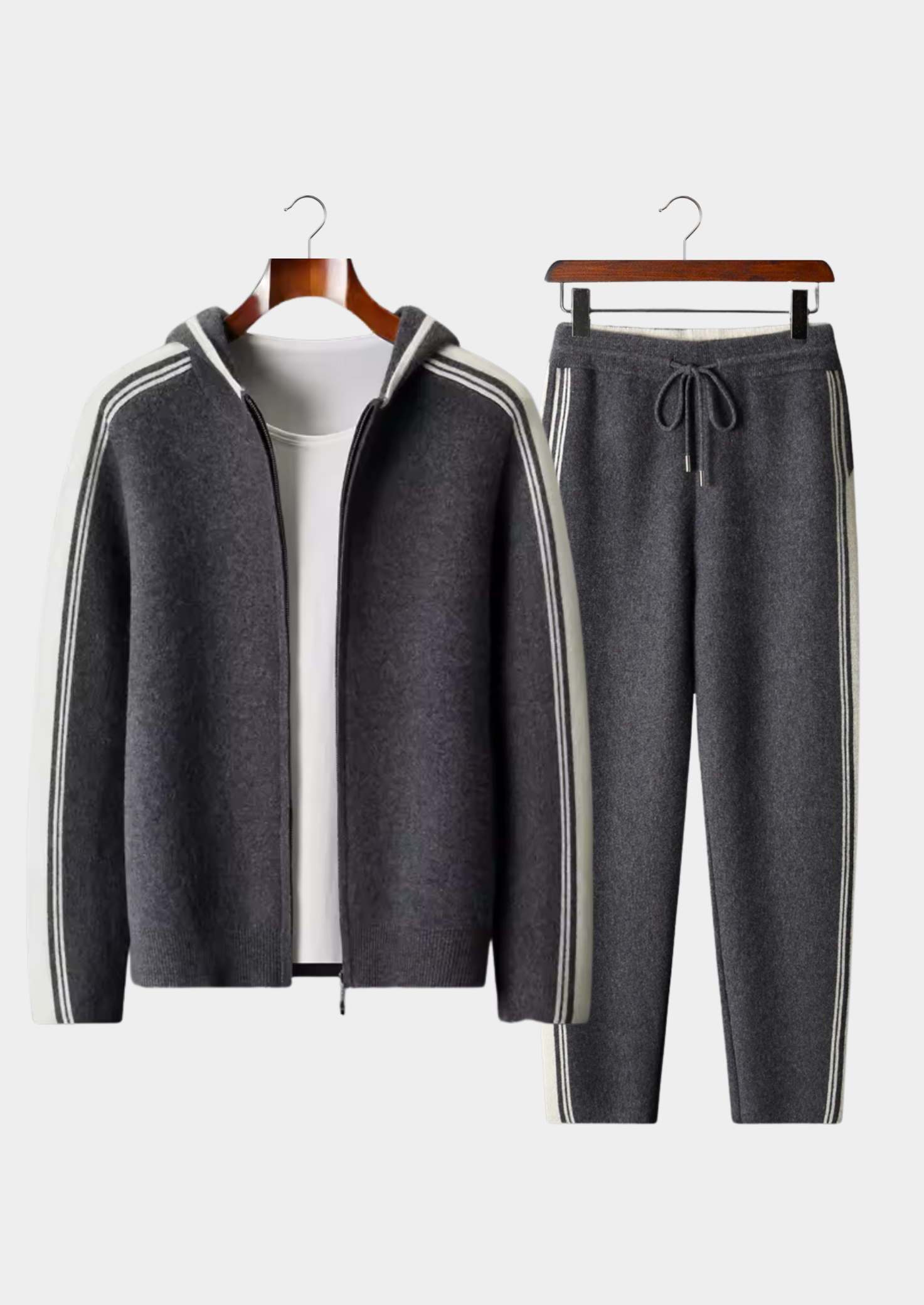 SECRET WEALTH | 100% CASHMERE DAMIEN TRACKSUIT