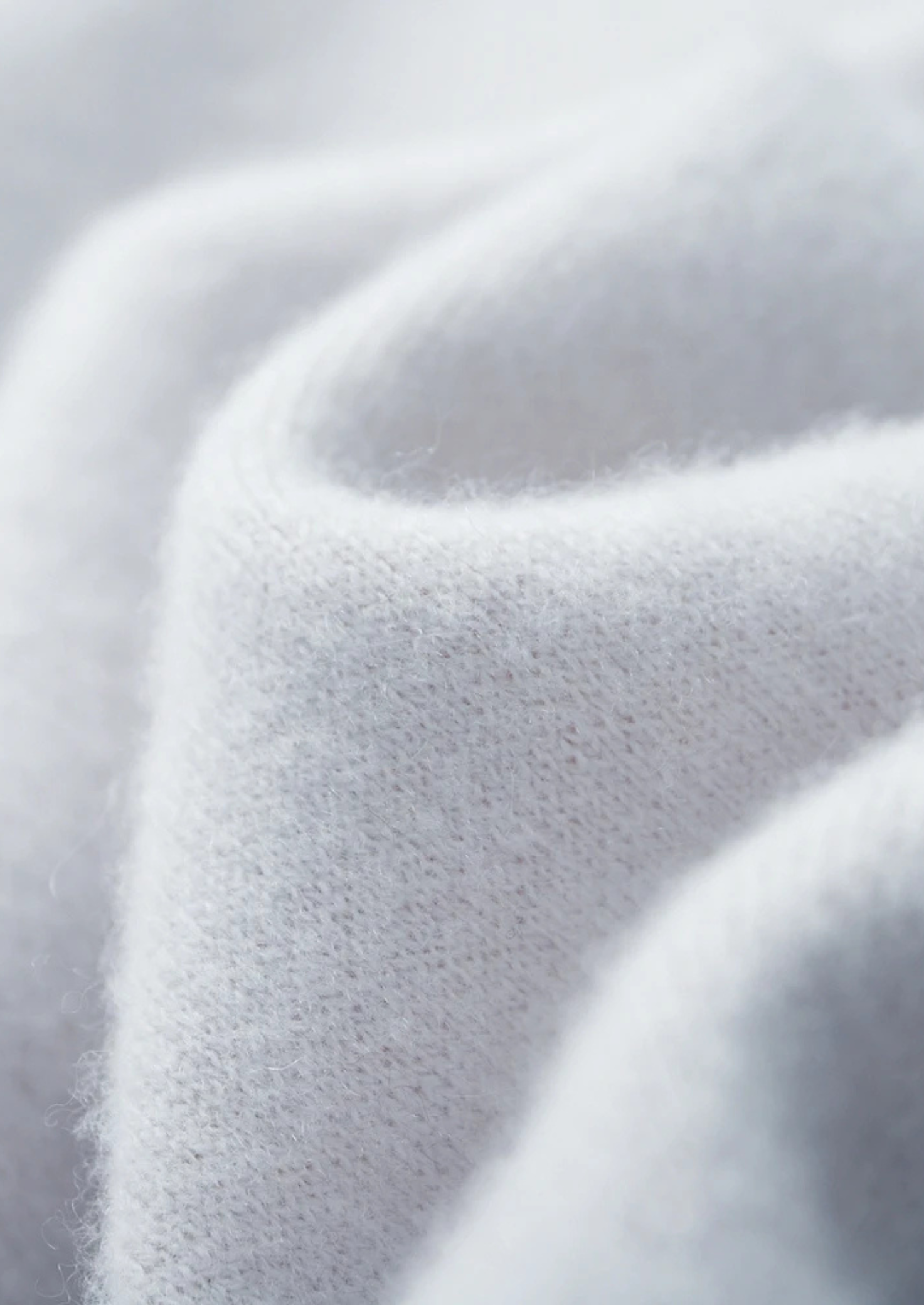 SECRET WEALTH | 100% CASHMERE TWO -TONE ZIPPER HOODIE