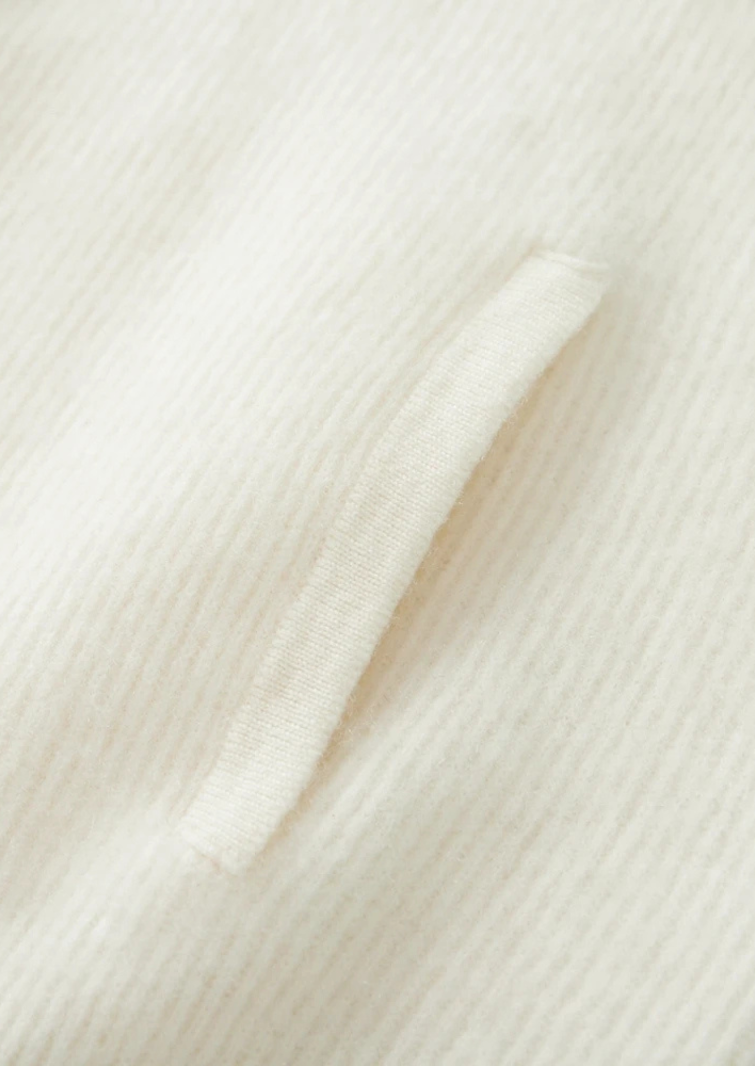 SECRET WEALTH | WOOL RIBBED ZIPPER CARDIGAN