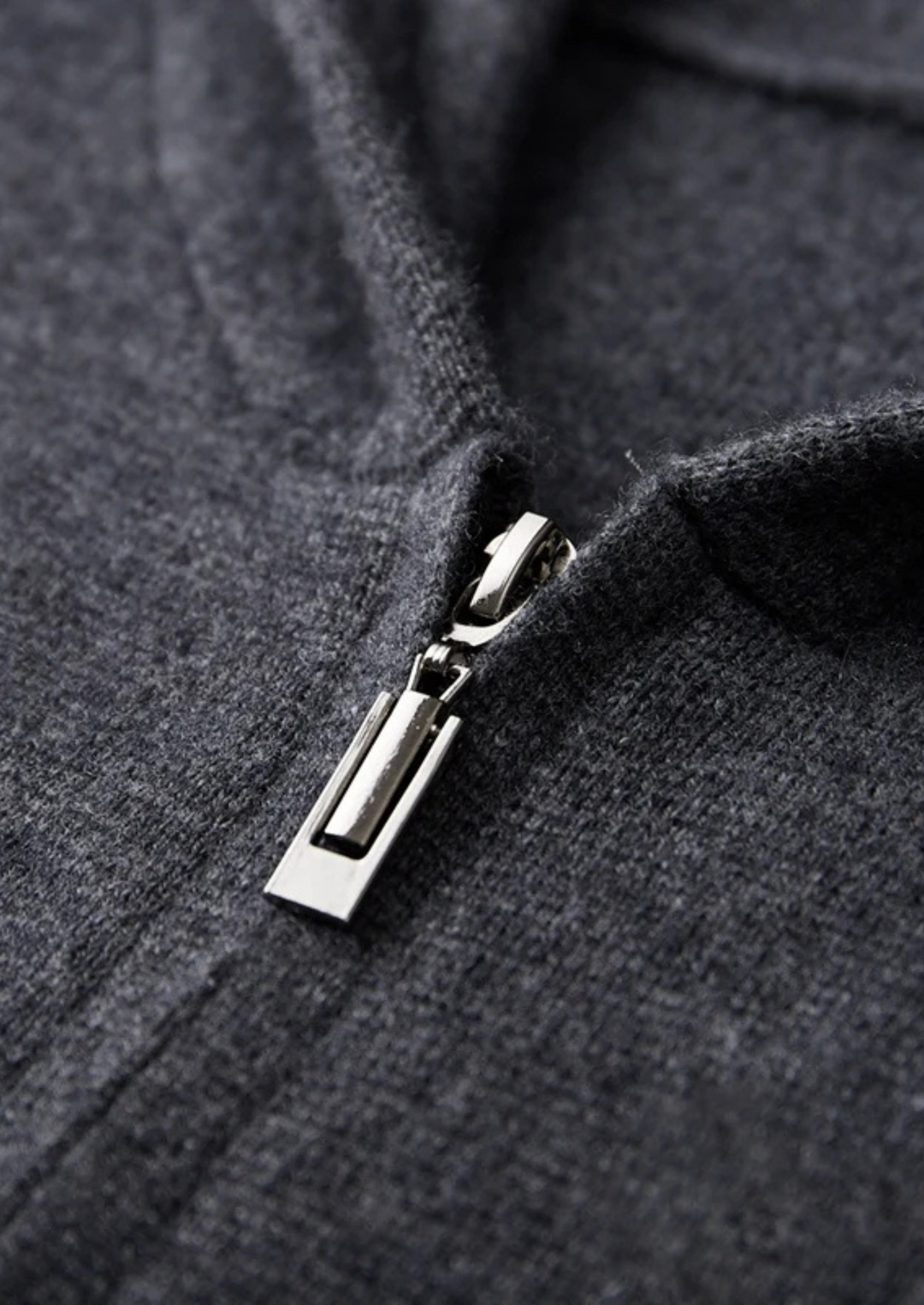 SecretWealth | Knit Zip Hoodie