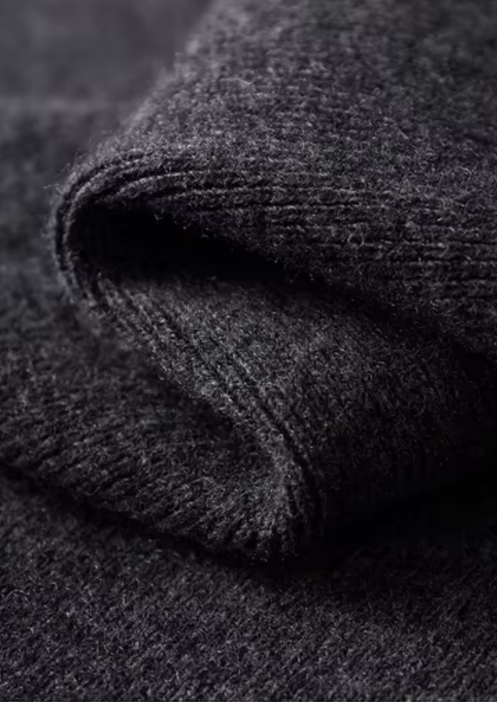 SecretWealth | Ribbed Knit Polo Cardigan