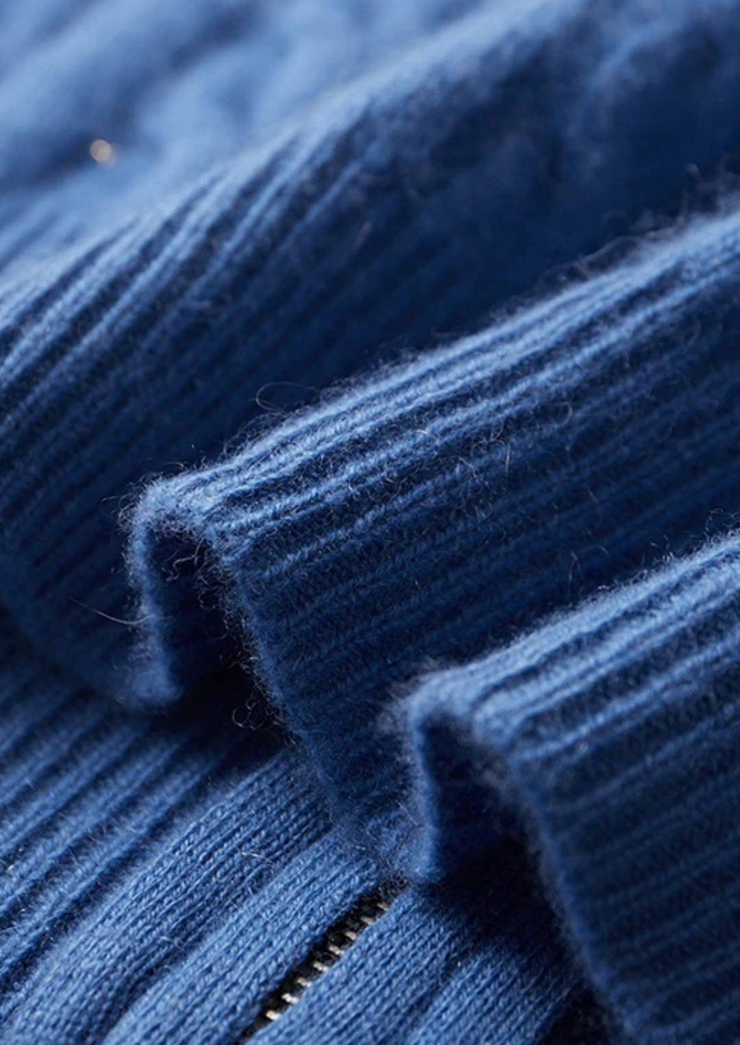 SecretWealth | Cable Knit Zip Hoodie