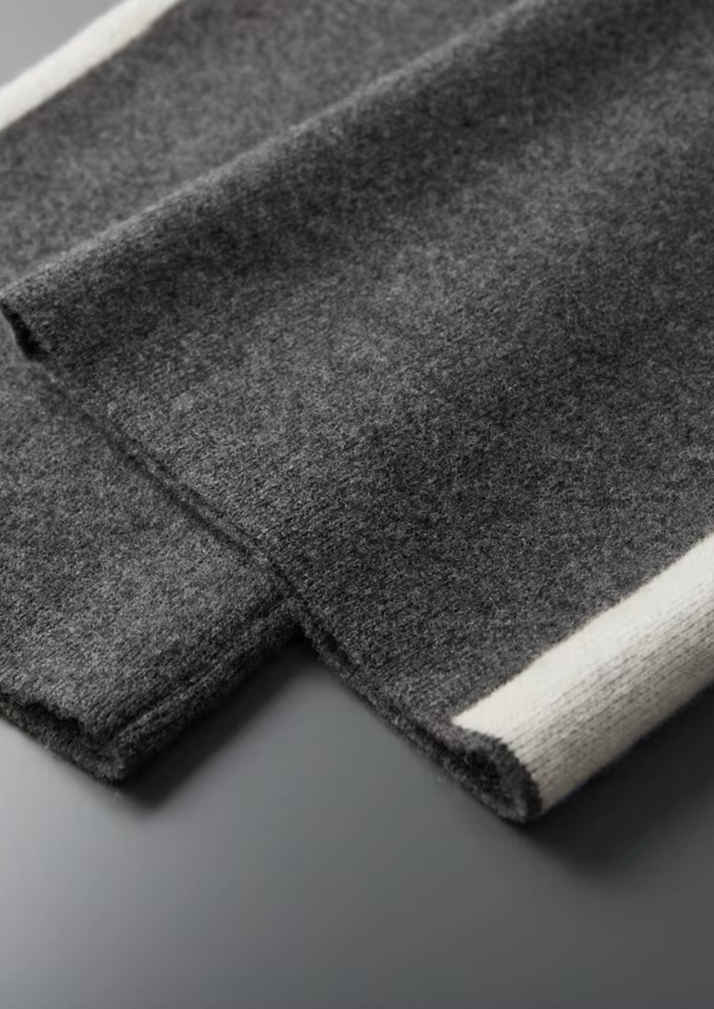 SECRET WEALTH | 100% CASHMERE WIDE LEISURE TROUSERS