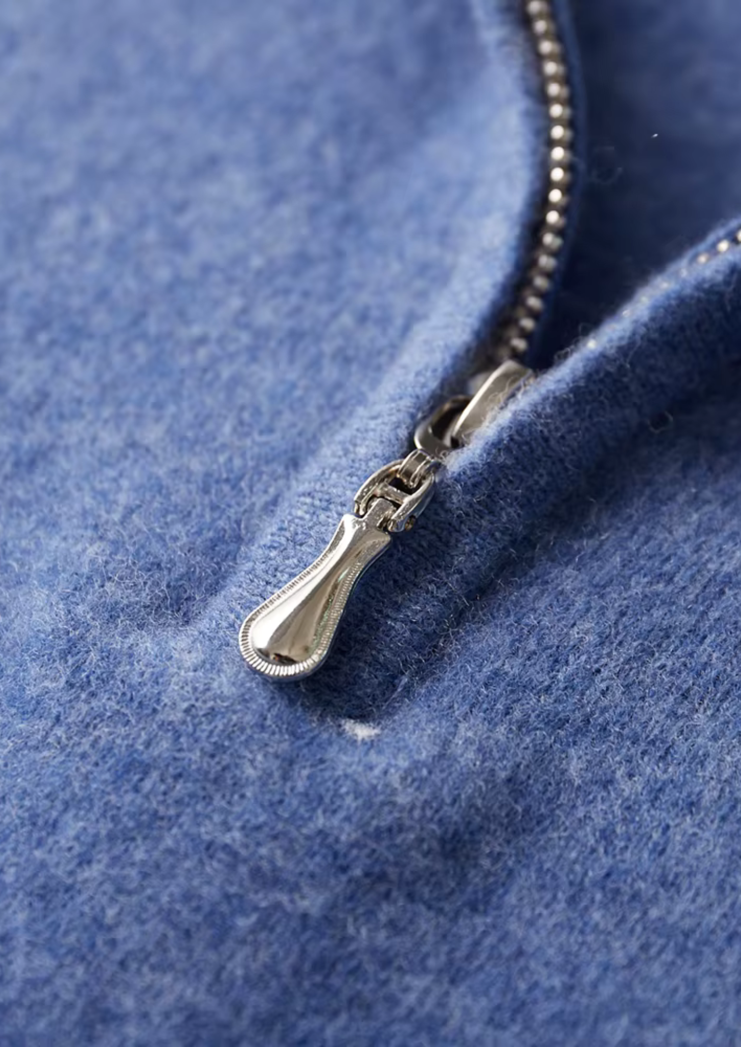 SECRET WEALTH | WOOL HALF ZIP POLO