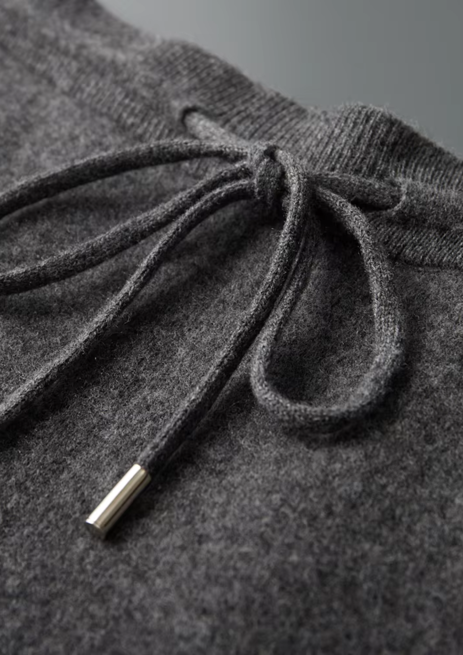 SECRET WEALTH | 100% CASHMERE WIDE LEISURE TROUSERS