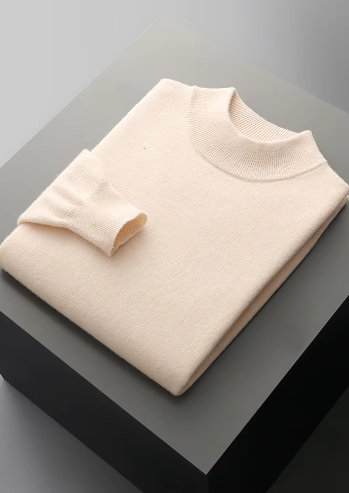 SECRET WEALTH | WOOL CLASSIC MOCKNECK