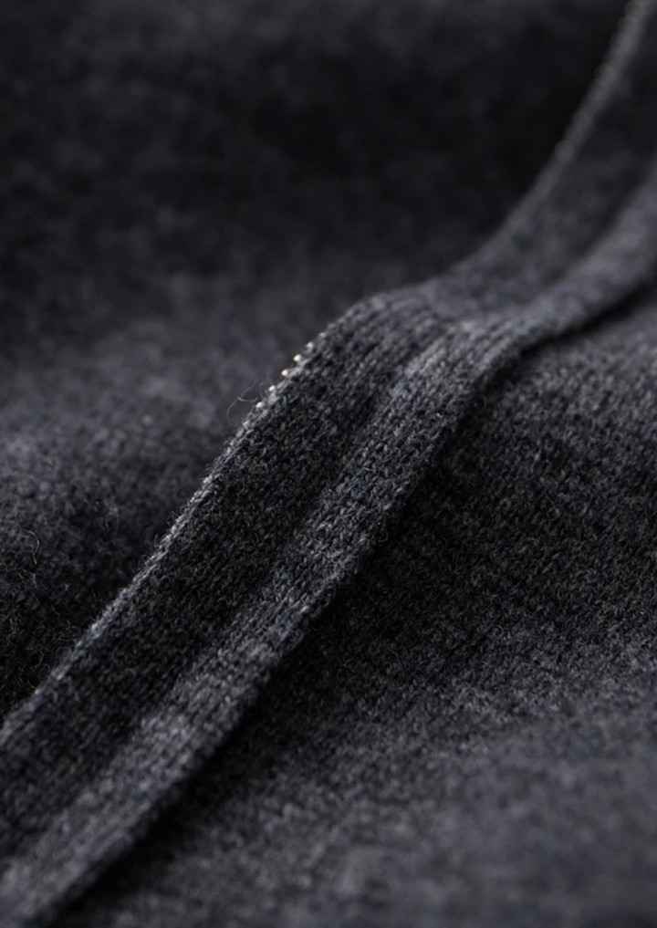 SecretWealth | Knit Zip Hoodie