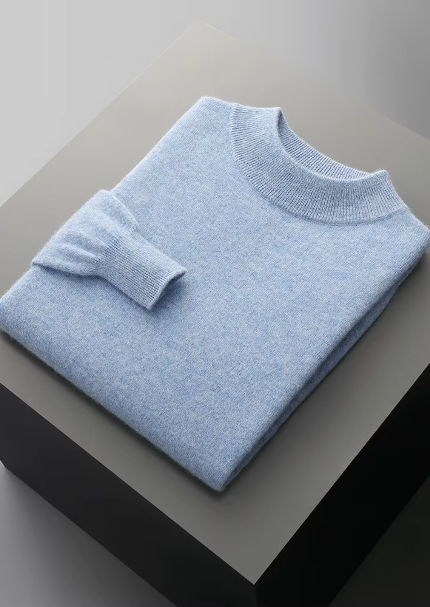 SECRET WEALTH | WOOL CLASSIC MOCKNECK