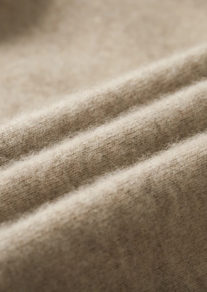 SecretWealth | Zip Polo Knit Cardigan