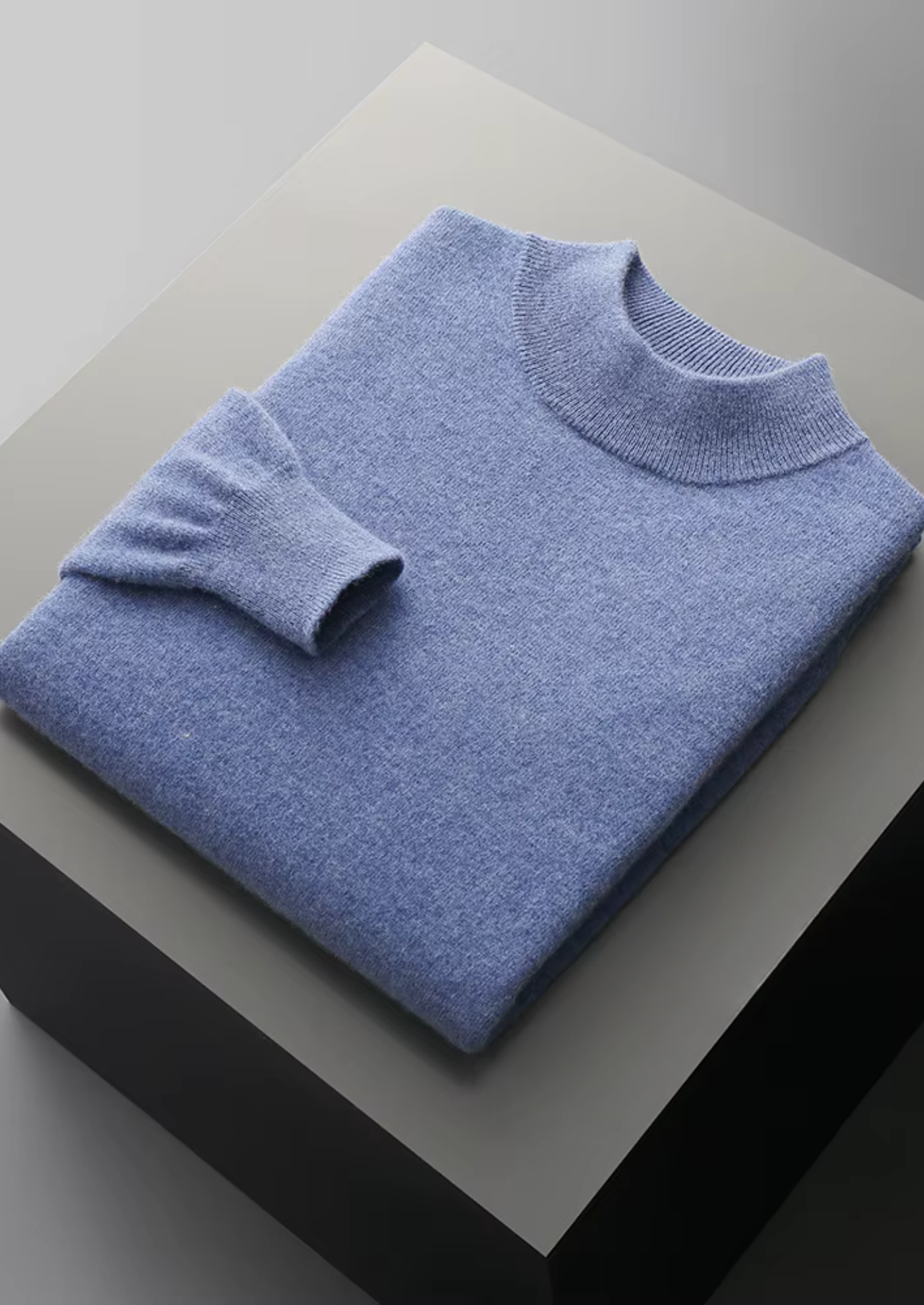 SECRET WEALTH | WOOL CLASSIC MOCKNECK