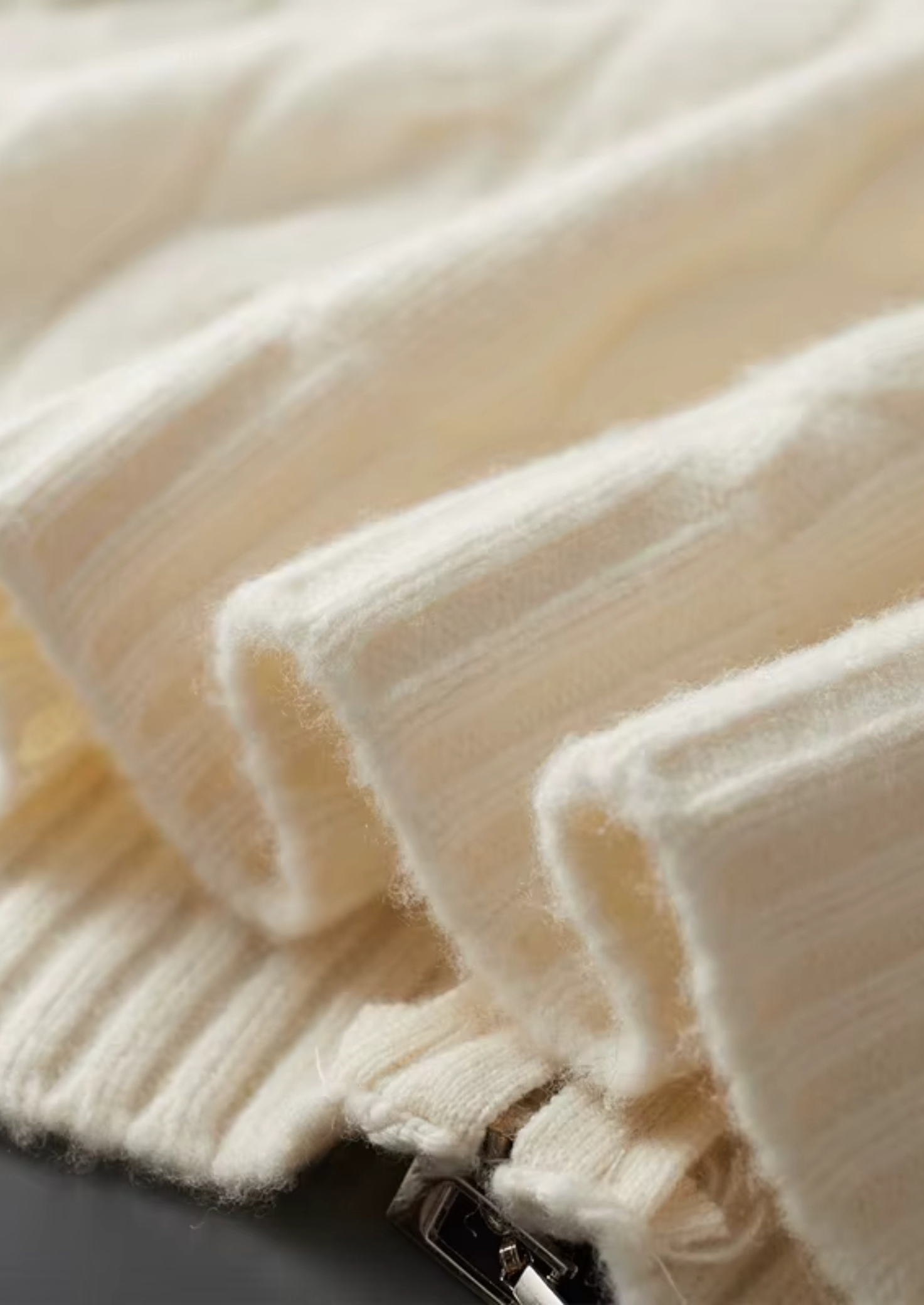 SECRET WEALTH | WOOL DUAL-ZIP CABLE CARDIGAN