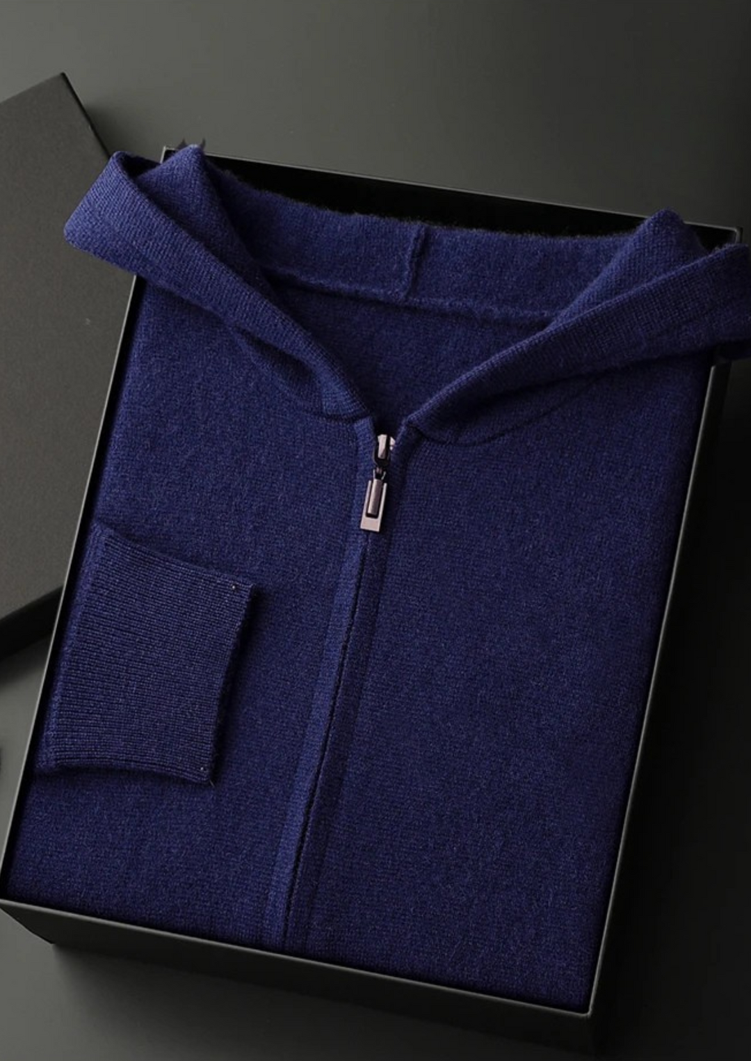 SecretWealth | Knit Zip Hoodie