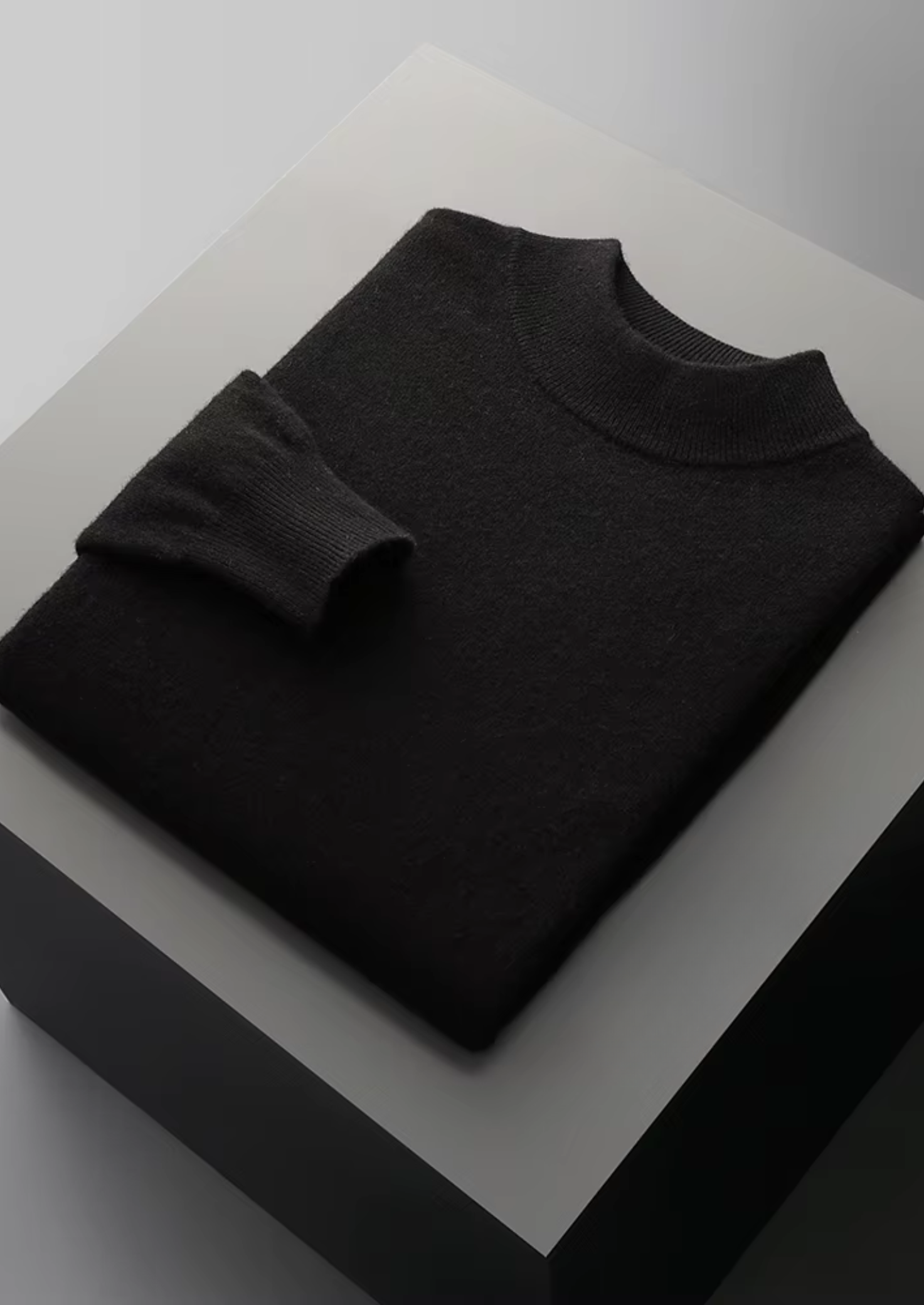 SECRET WEALTH | WOOL CLASSIC MOCKNECK