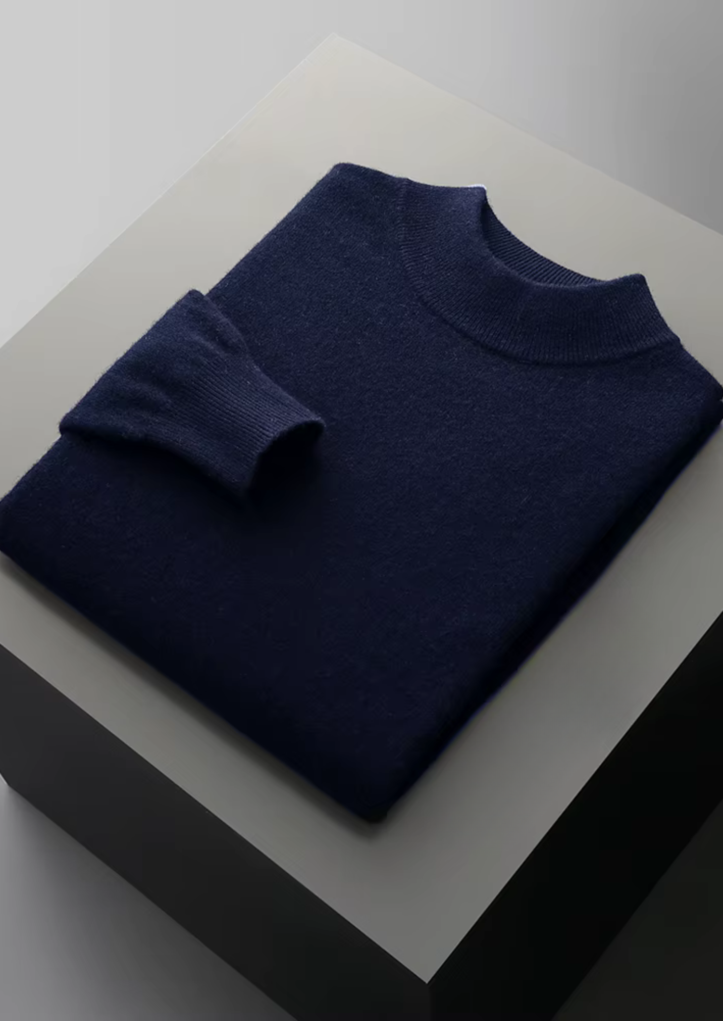SECRET WEALTH | WOOL CLASSIC MOCKNECK